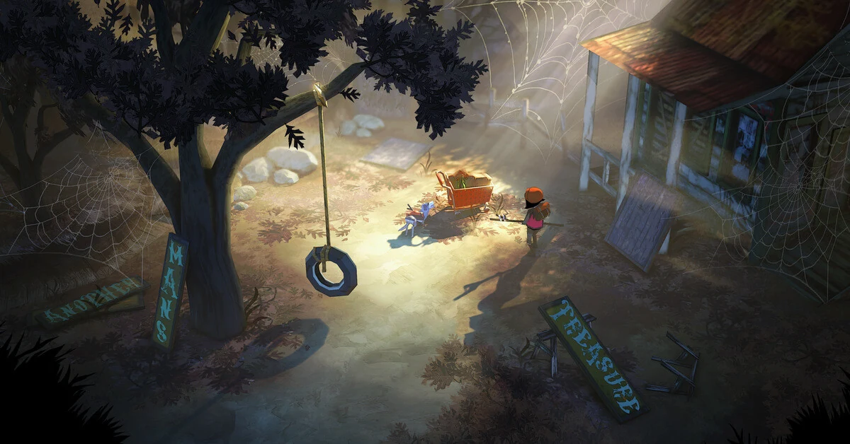 The Flame in the Flood key art collage with pixel art, watercolor forest watchtower, and stylized 2D game art compositions