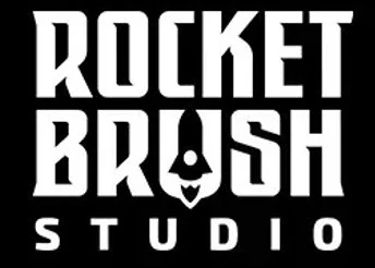 RocketBrush Studio 2D game art outsourcing logo