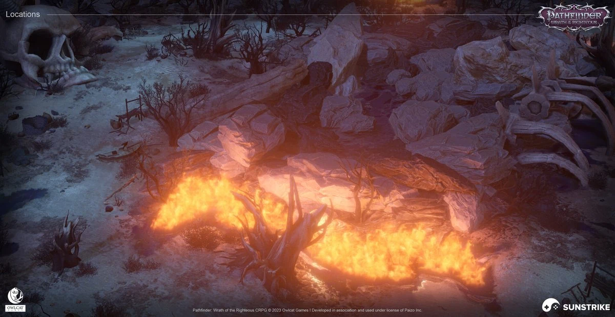 Location that SunStrike created for Pathfinder: Wrath of the Righteous