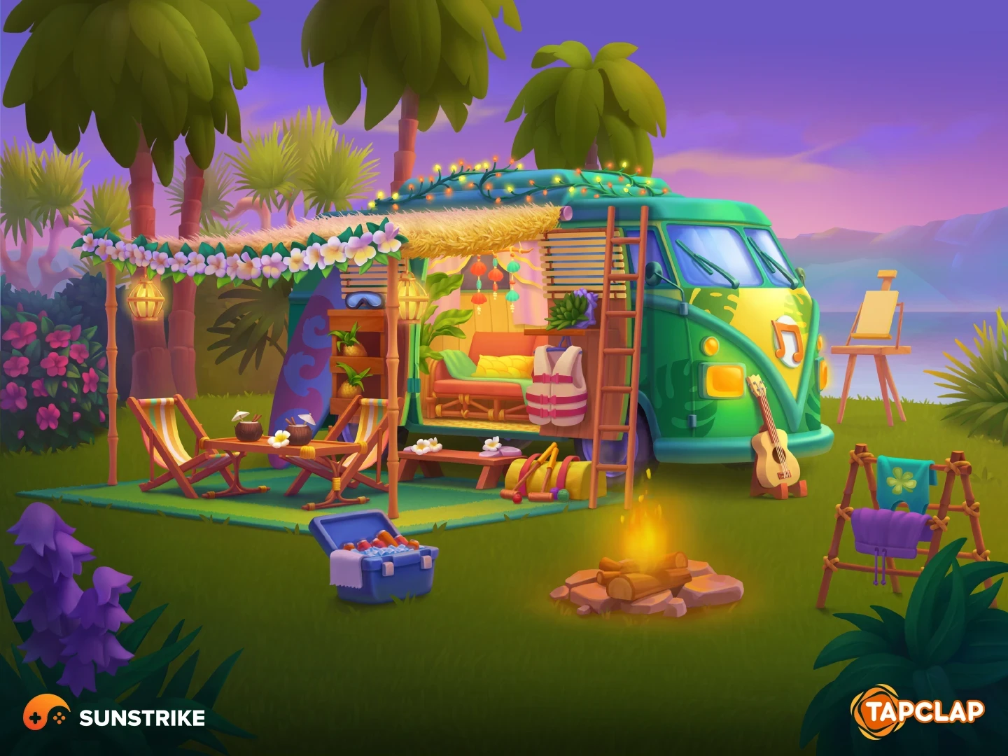 Splash illustration for Tapclap: DesignVille