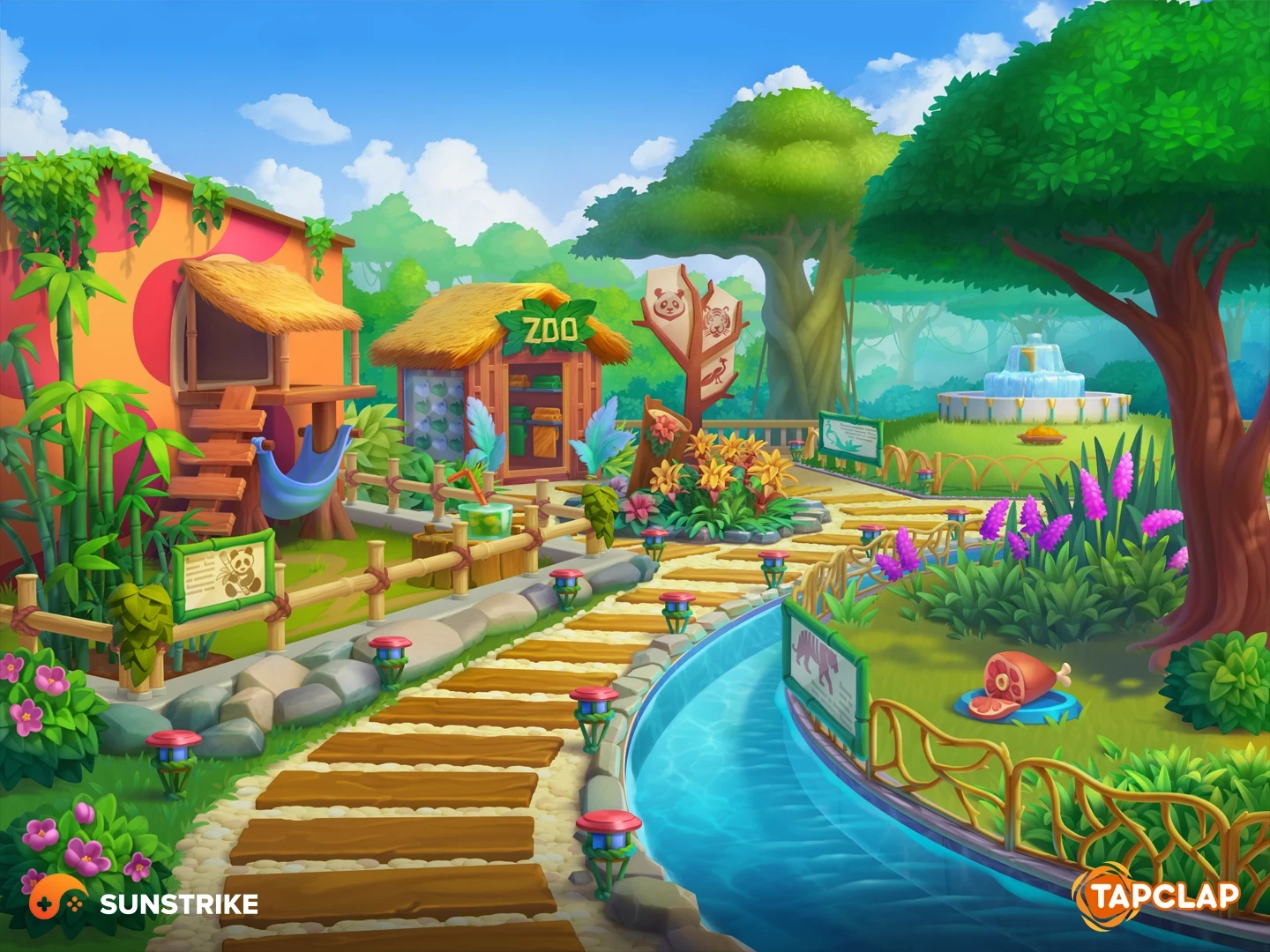 Splash illustration for Tapclap: DesignVille