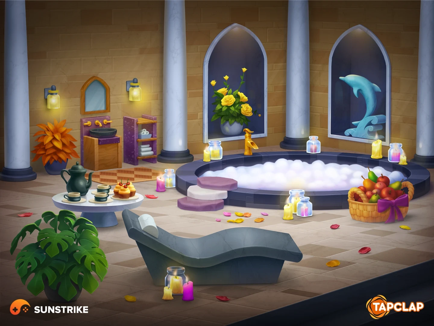 Story illustration from Tapclap: DesignVille