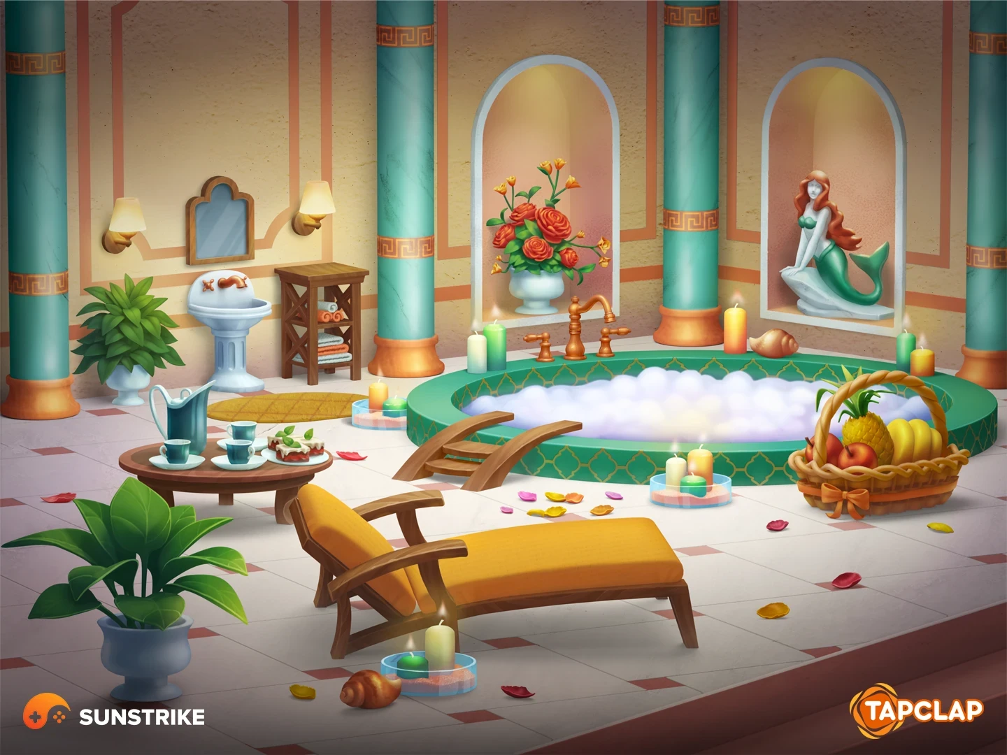 Casual illustration from Tapclap: DesignVille