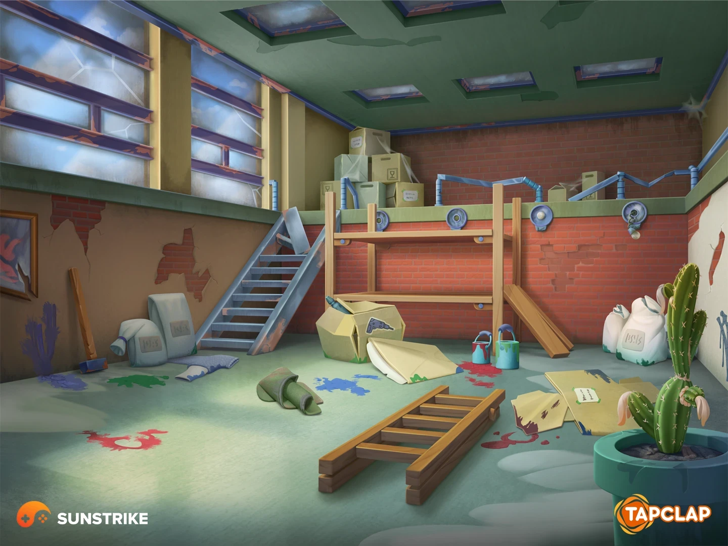 Casual illustration from Tapclap: DesignVille