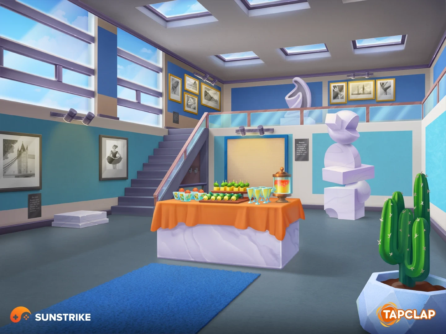 Story illustration from Tapclap: DesignVille