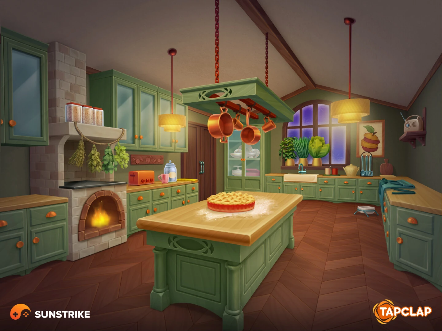 Splash illustration for Tapclap: DesignVille