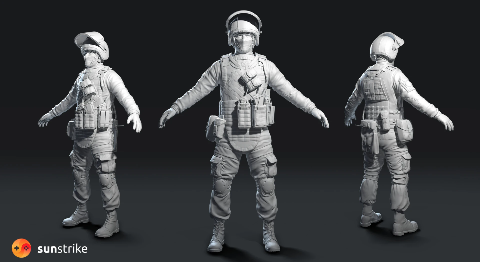 Game character art from SOBR Squad