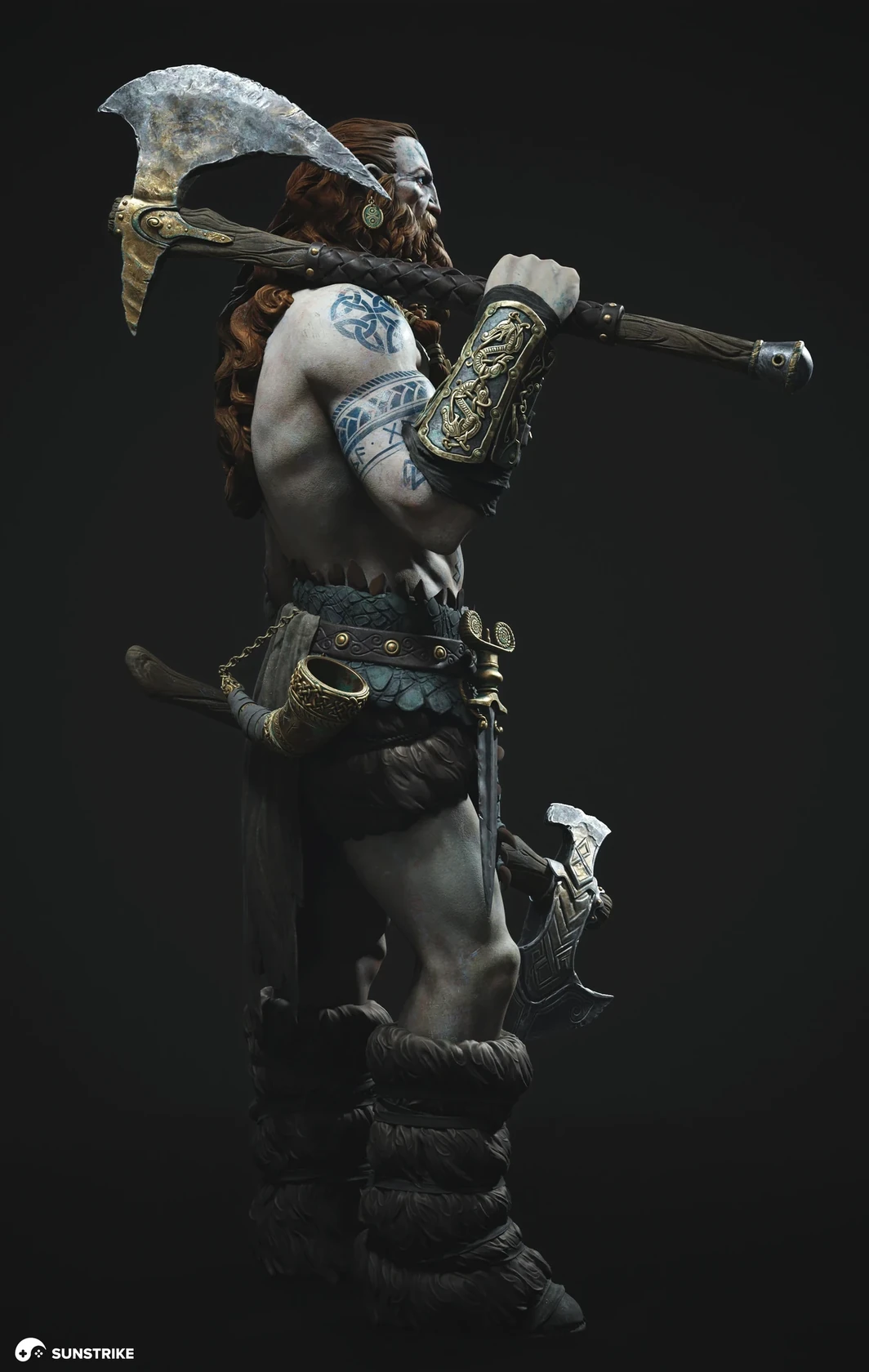 Hero character from Celtic Warrior