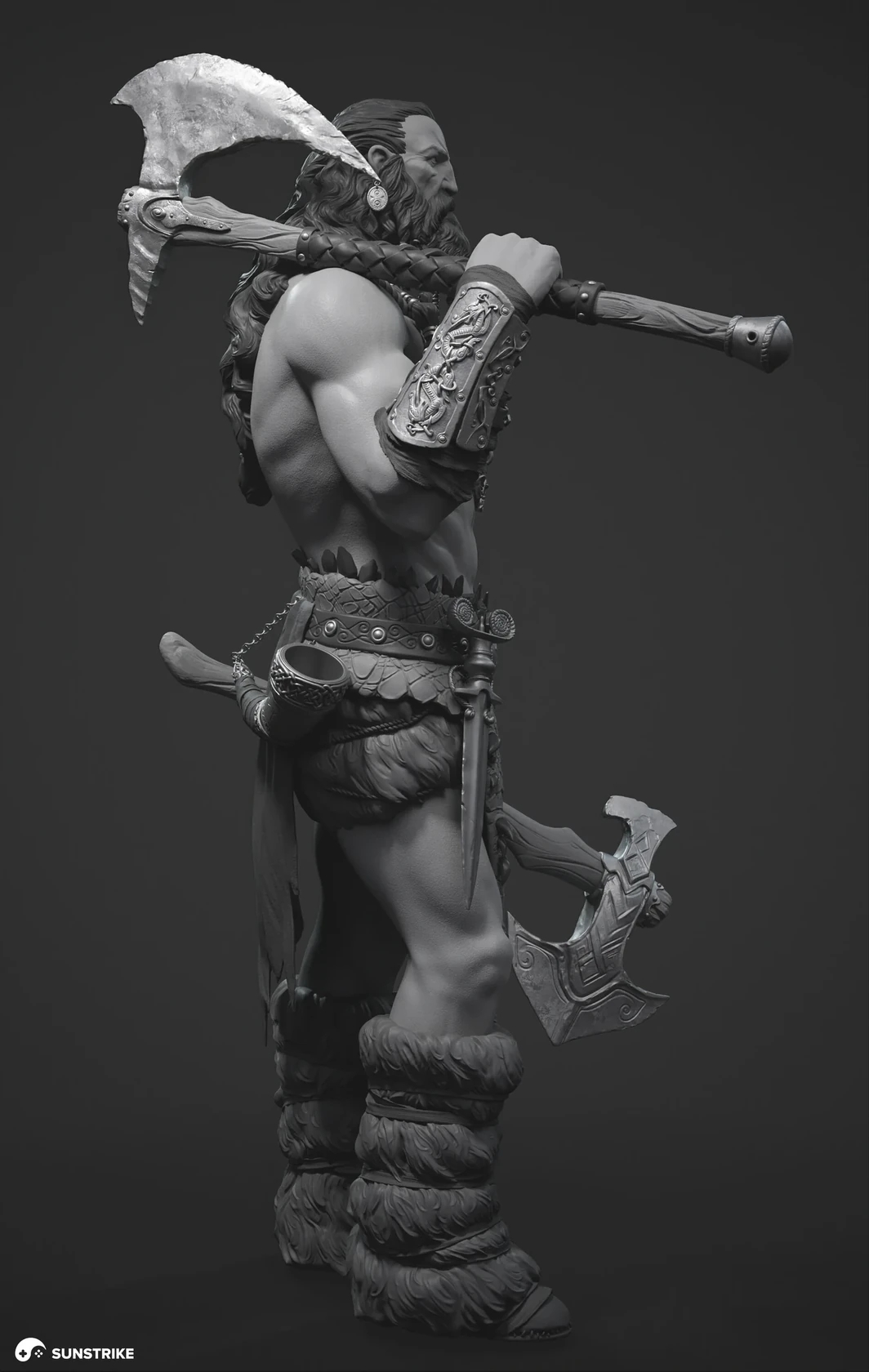 Hero character from Celtic Warrior
