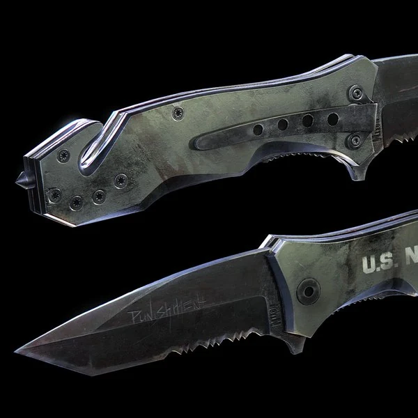 Navy Lock Back Knife