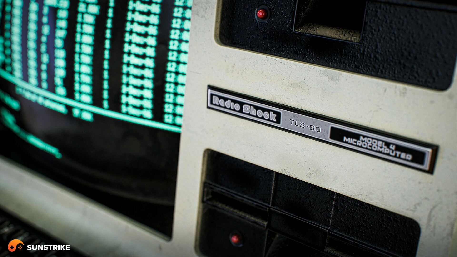 Game asset design from TRS-80 Computer