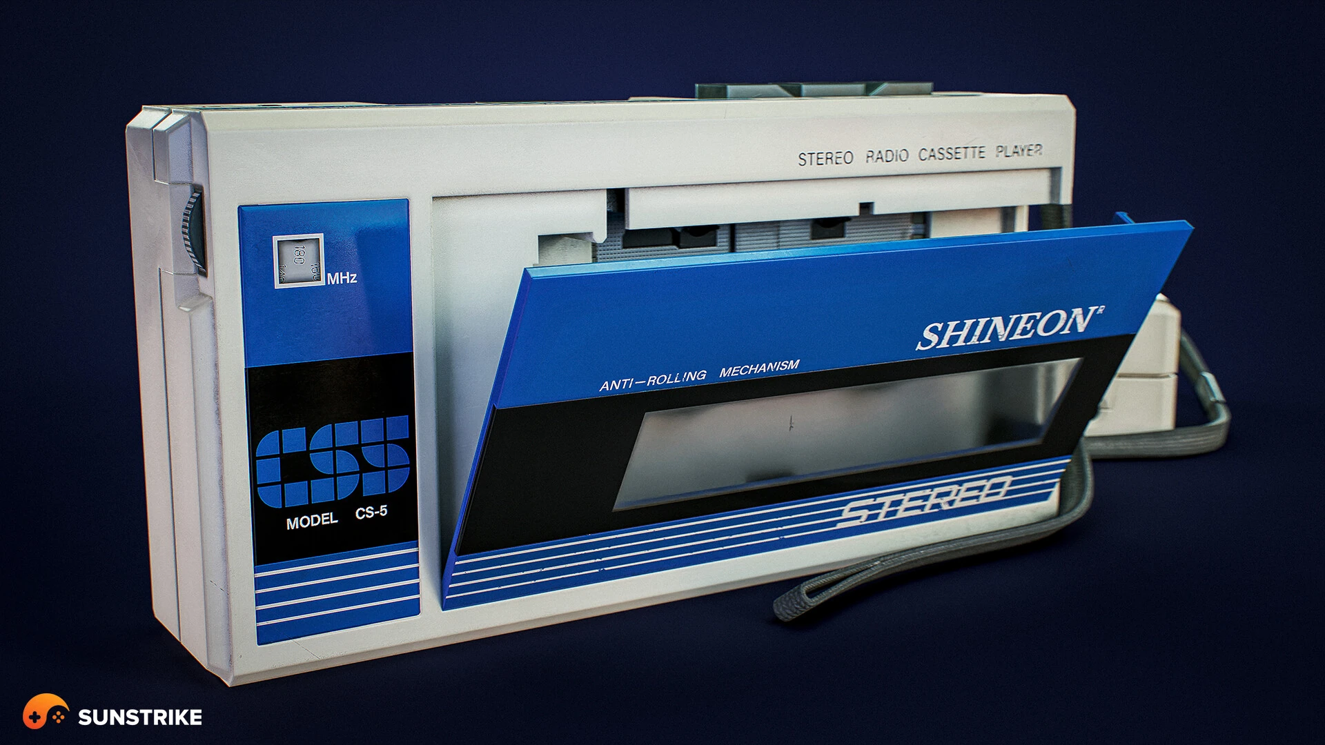 3D prop model for Cassette Player