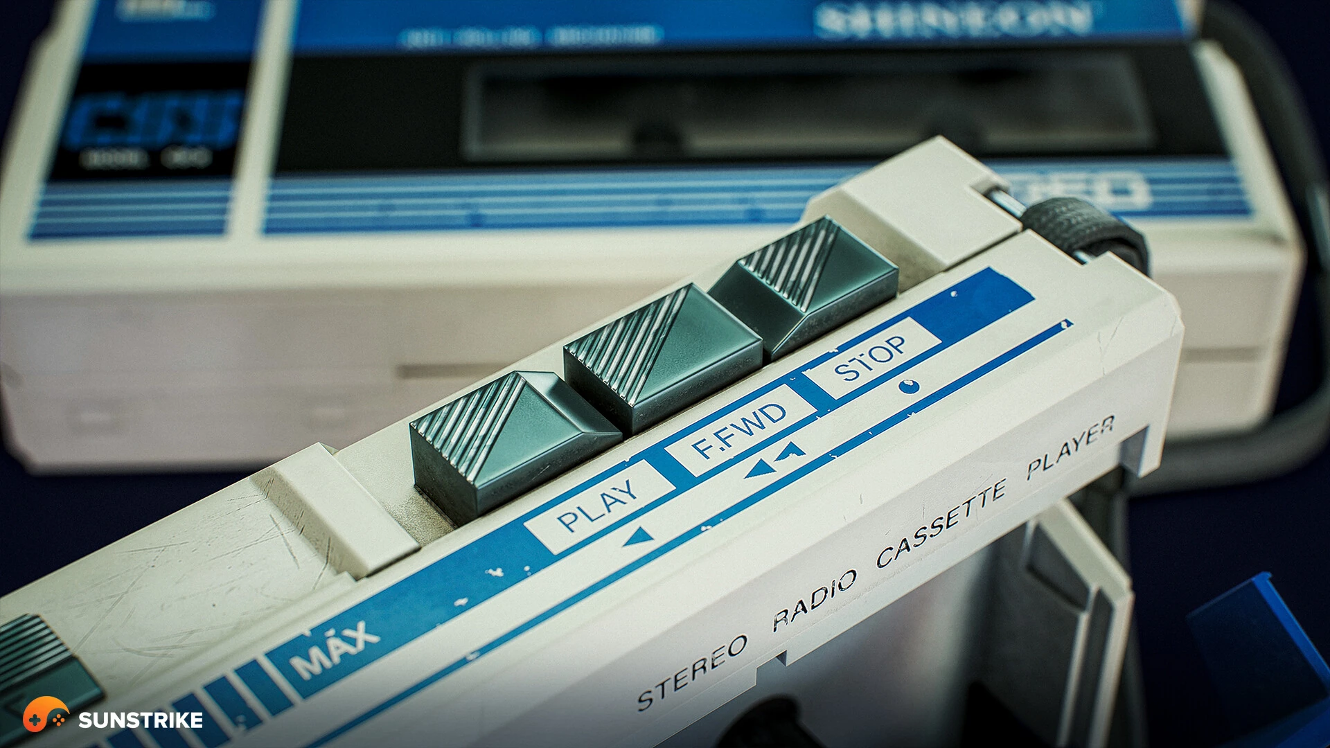 Production-ready prop for Cassette Player