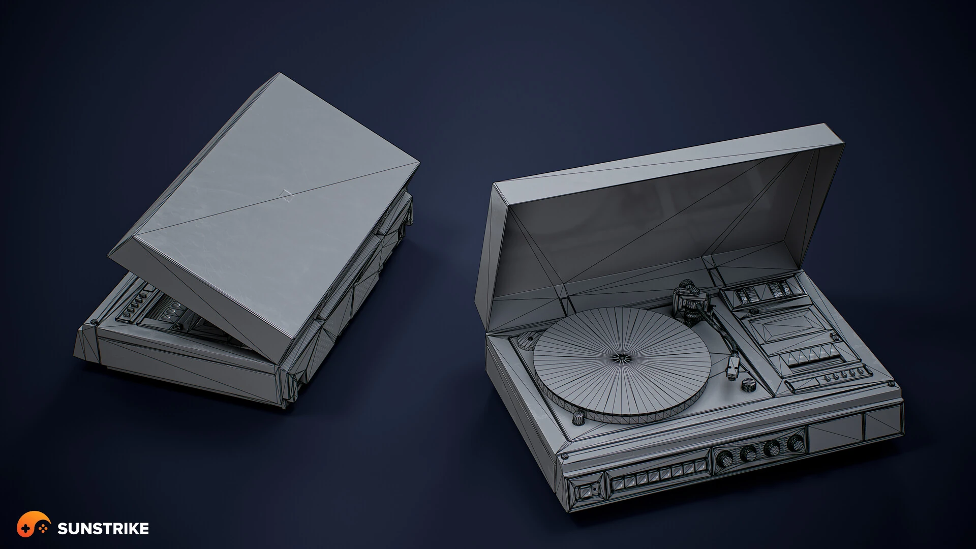 Production-ready prop for Vinyl Record Player