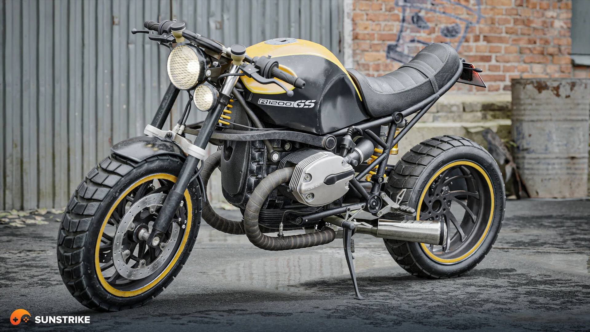 3D prop model for R 1200 GS