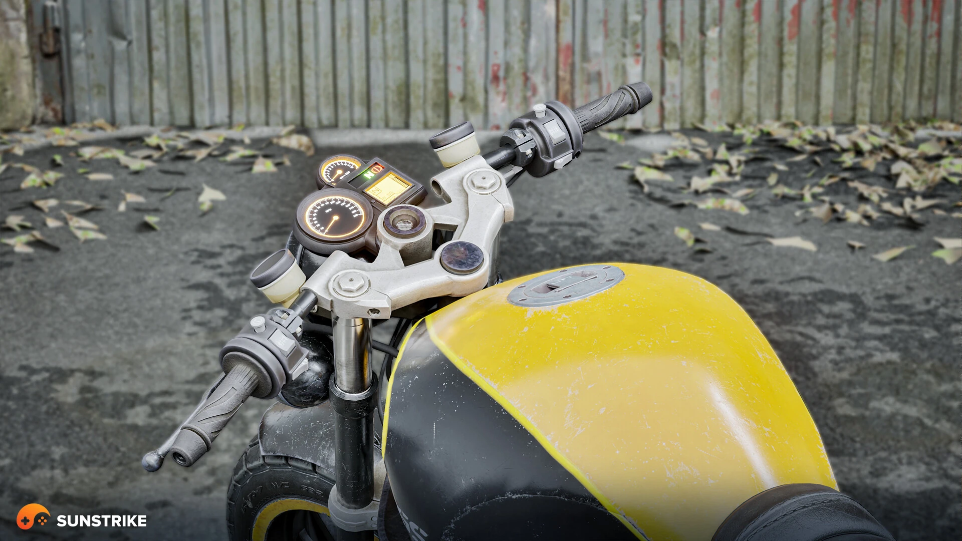 Game asset design from R 1200 GS