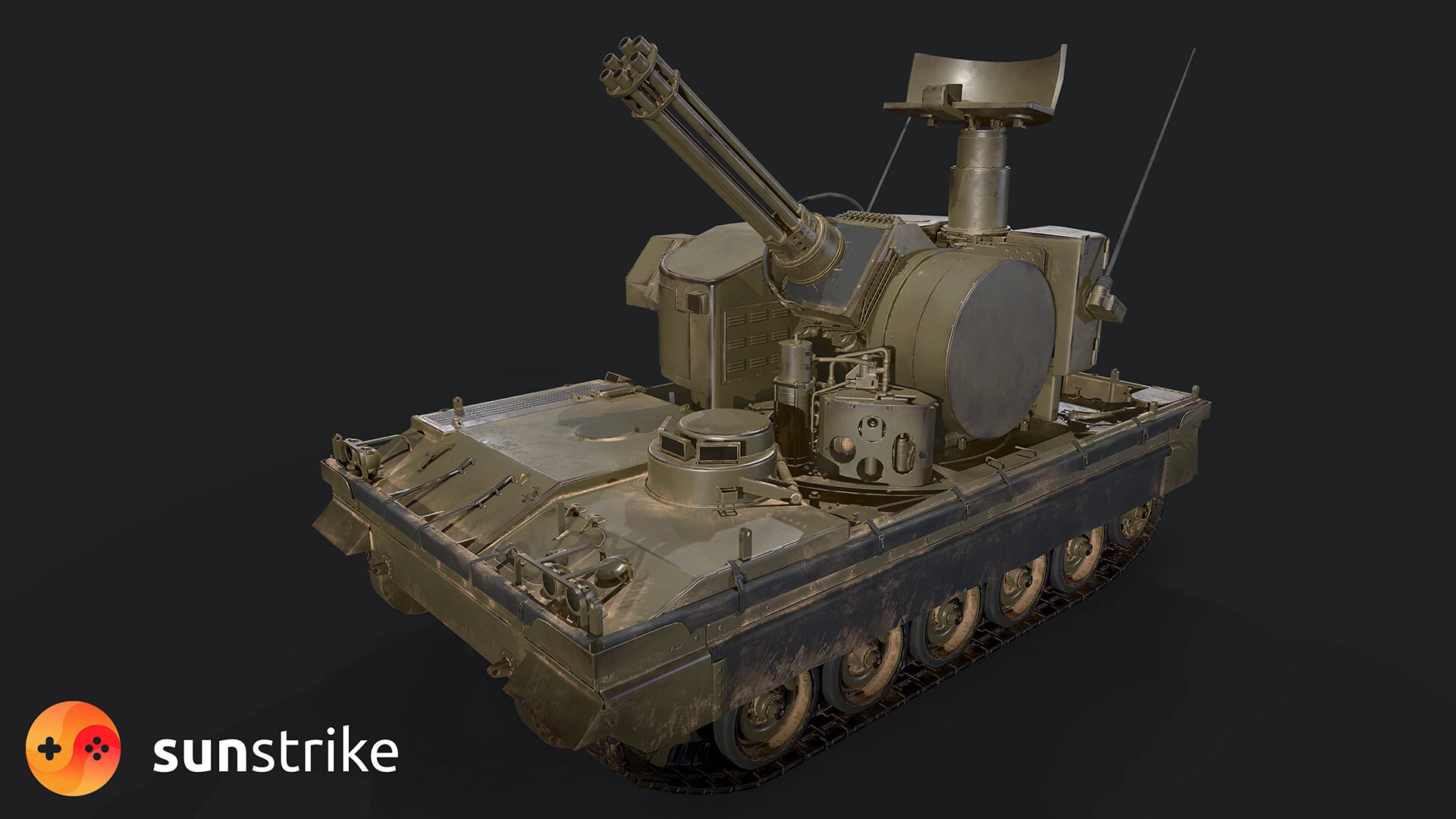 Video game ad visual for Wishlist: Armored Warfare