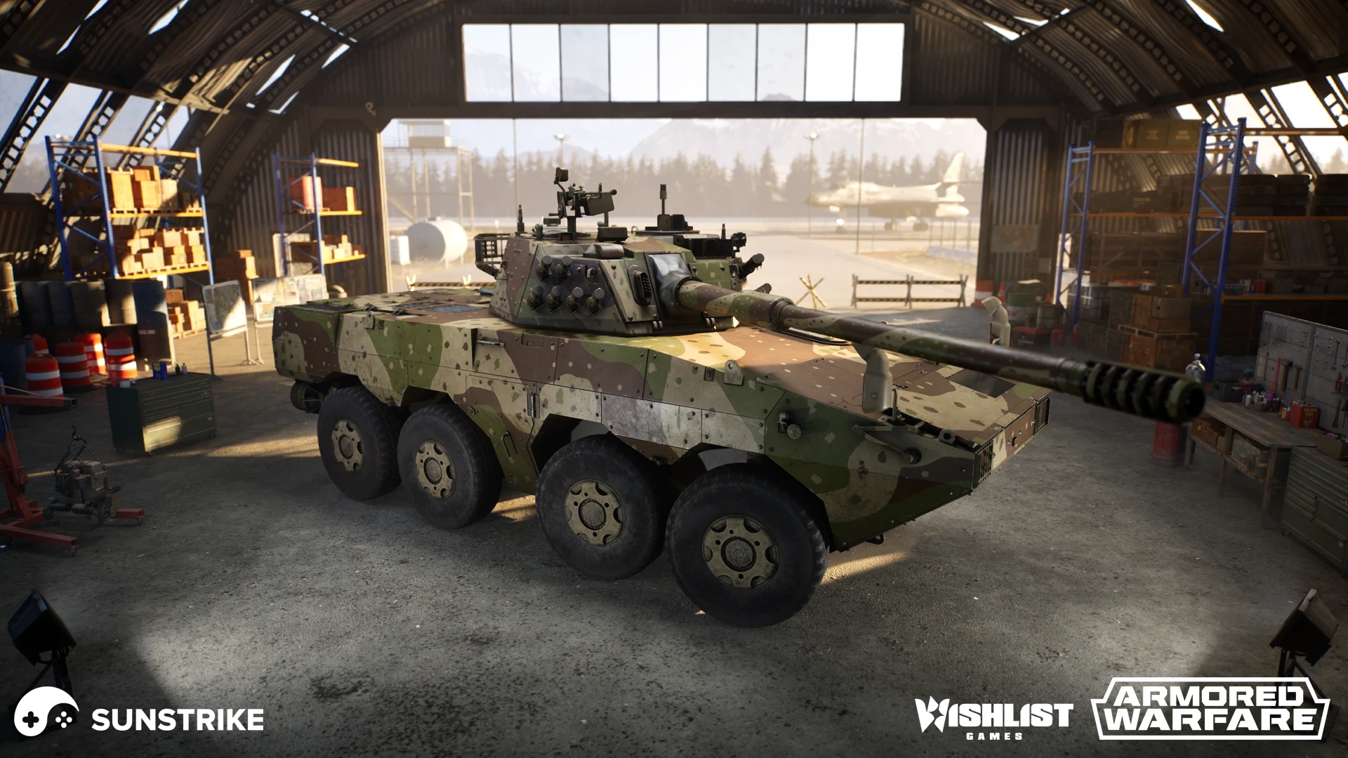 3D prop model for Wishlist: Armored Warfare