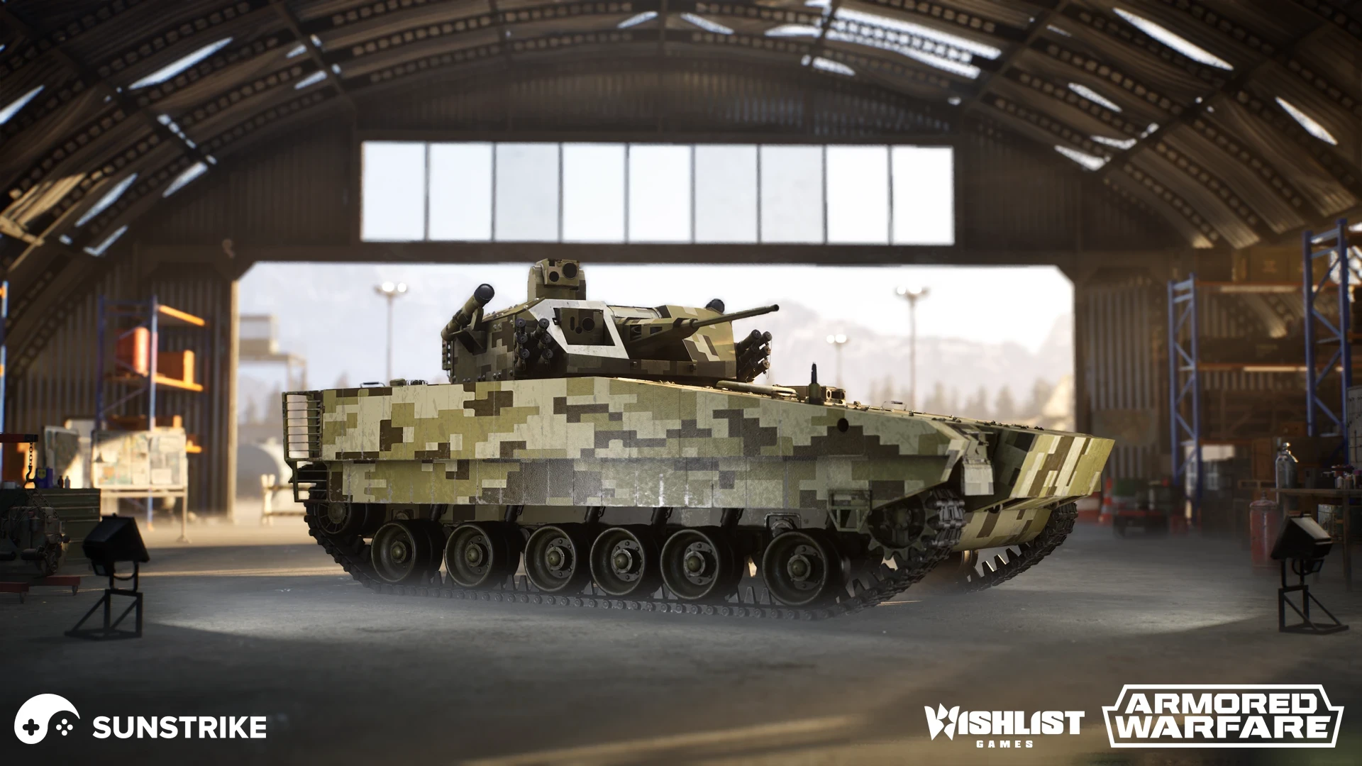 Production-ready prop for Wishlist: Armored Warfare