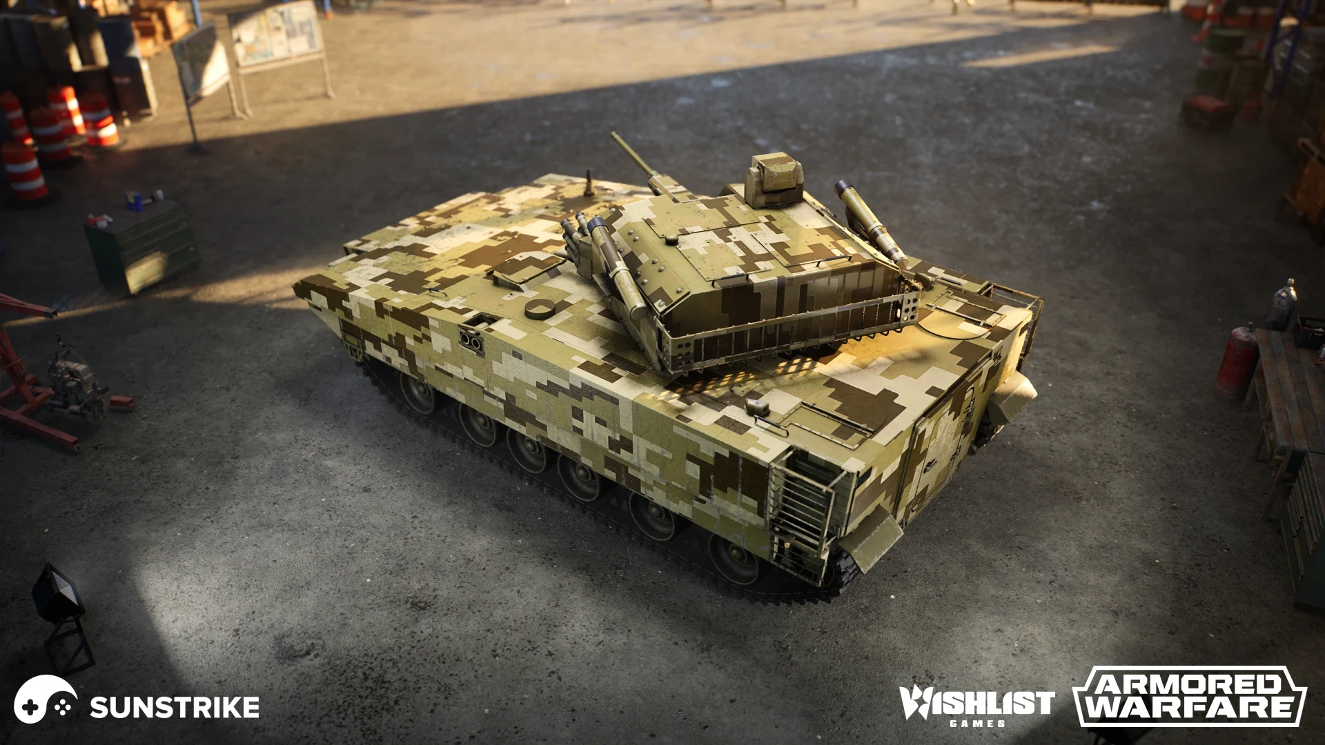 Realistic prop render for Wishlist: Armored Warfare