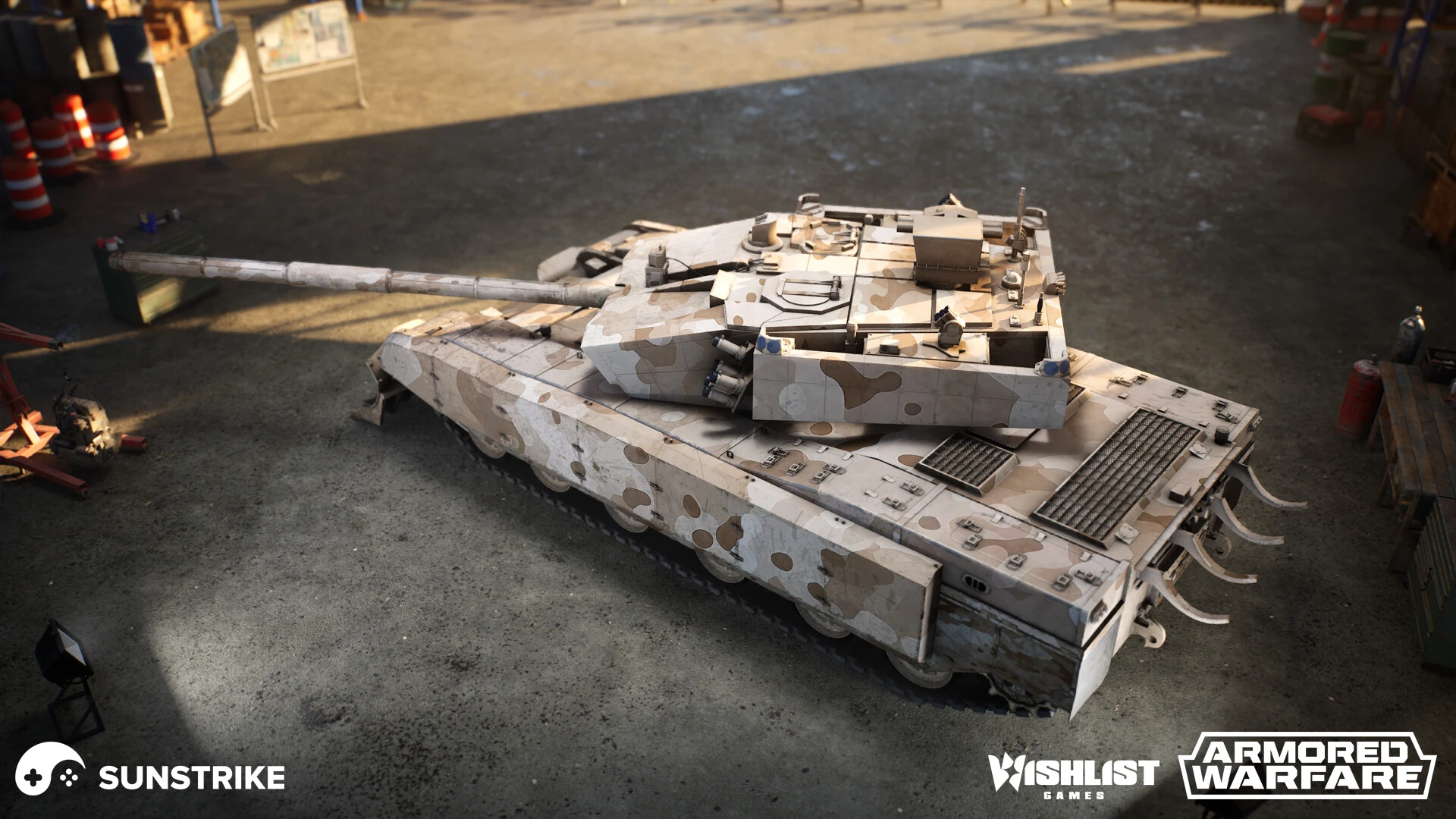 Asset turntable from Wishlist: Armored Warfare