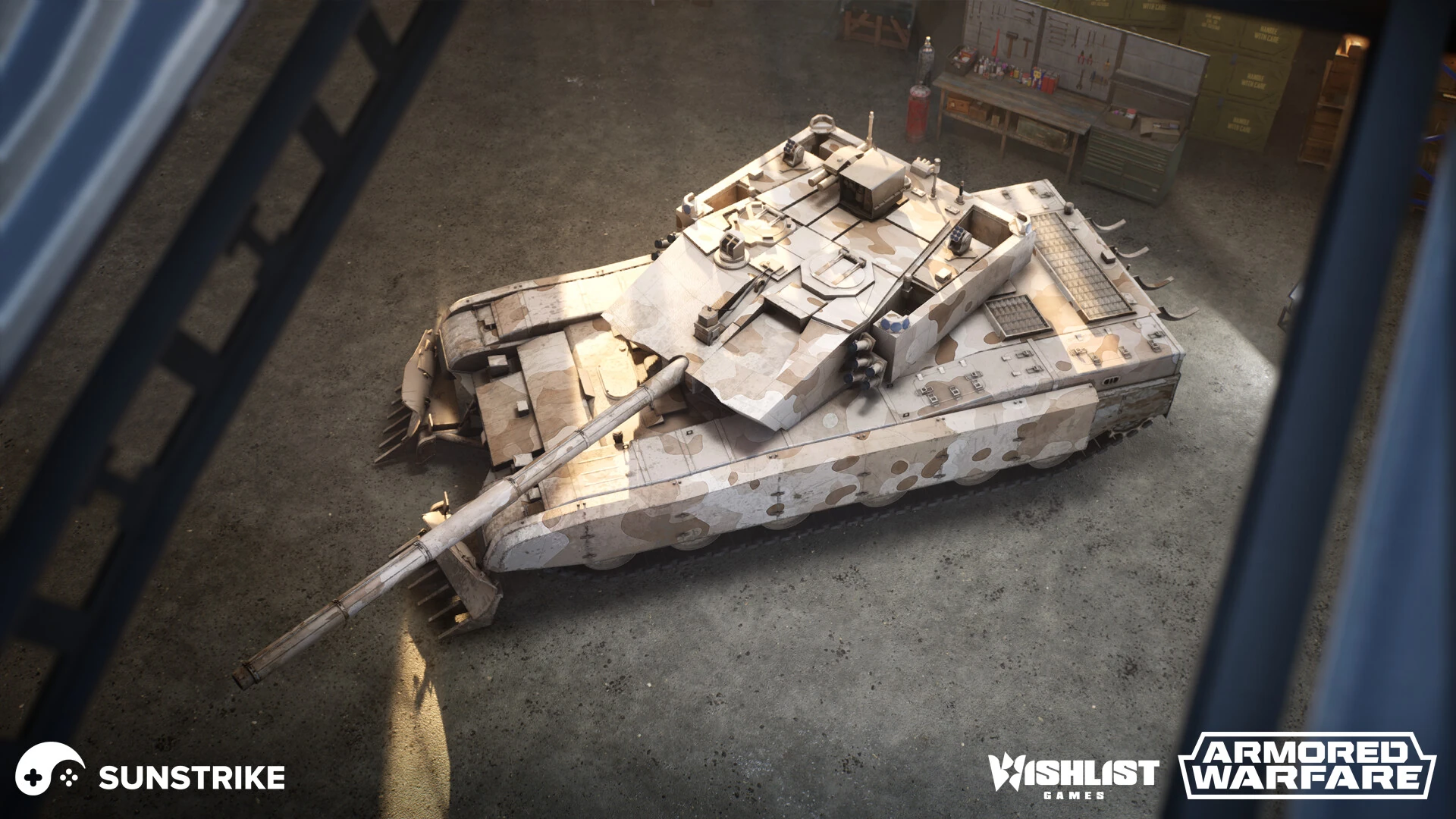3D prop model for Wishlist: Armored Warfare