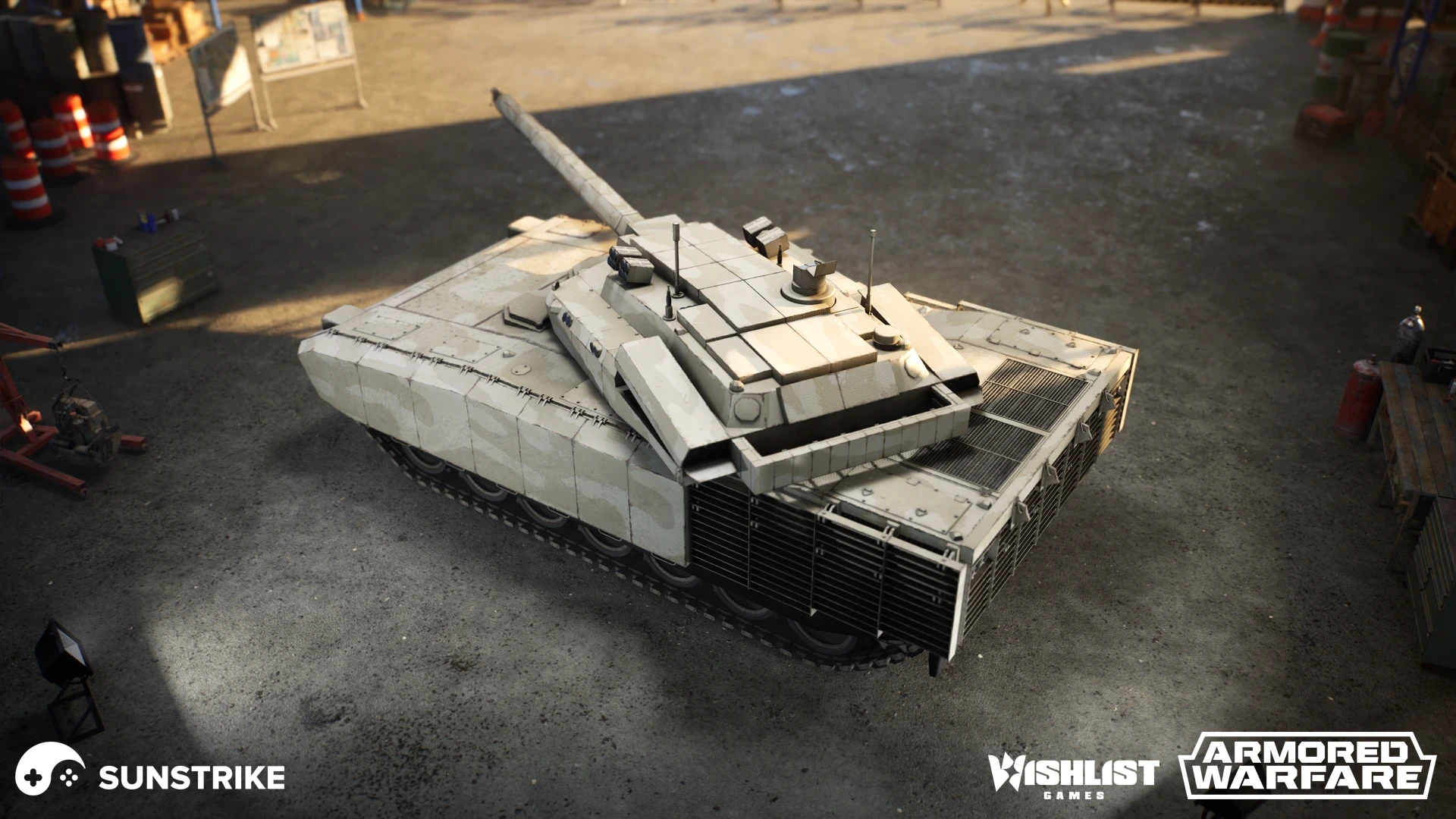 3D prop model for Wishlist: Armored Warfare