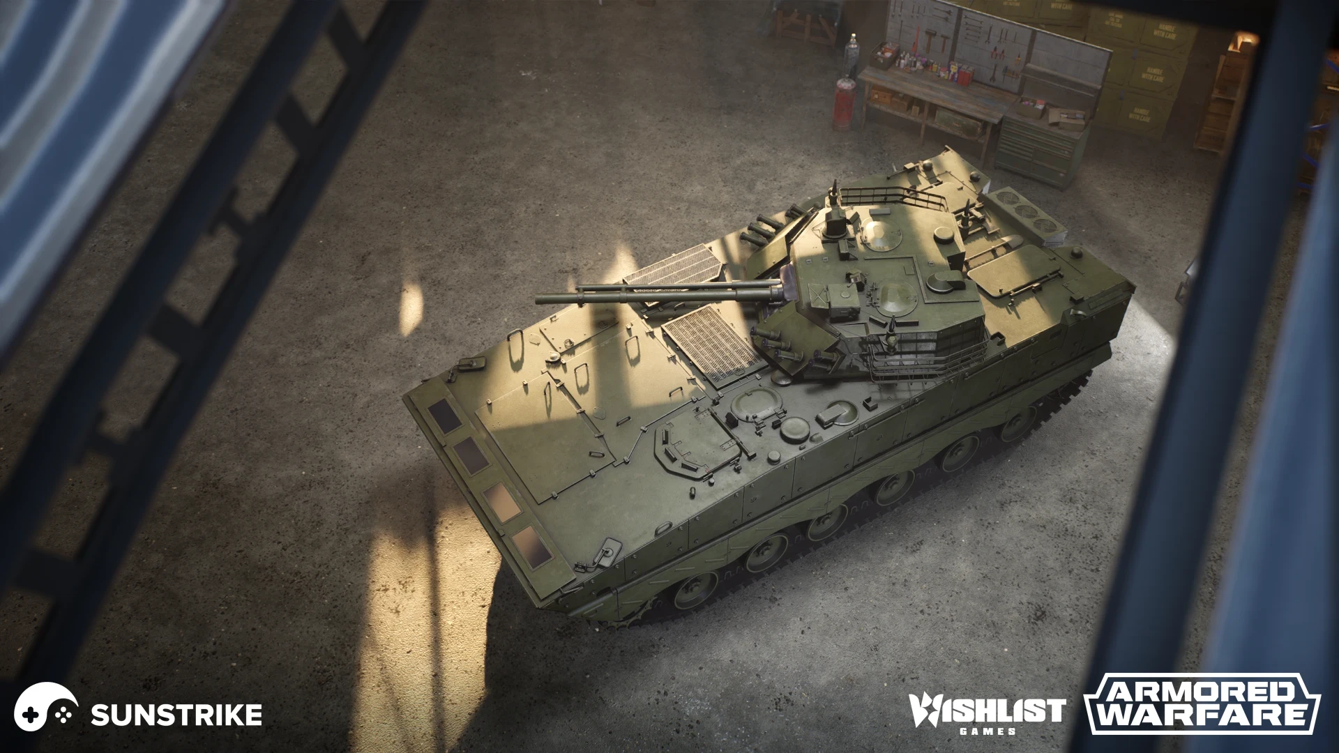 Production-ready prop for Wishlist: Armored Warfare