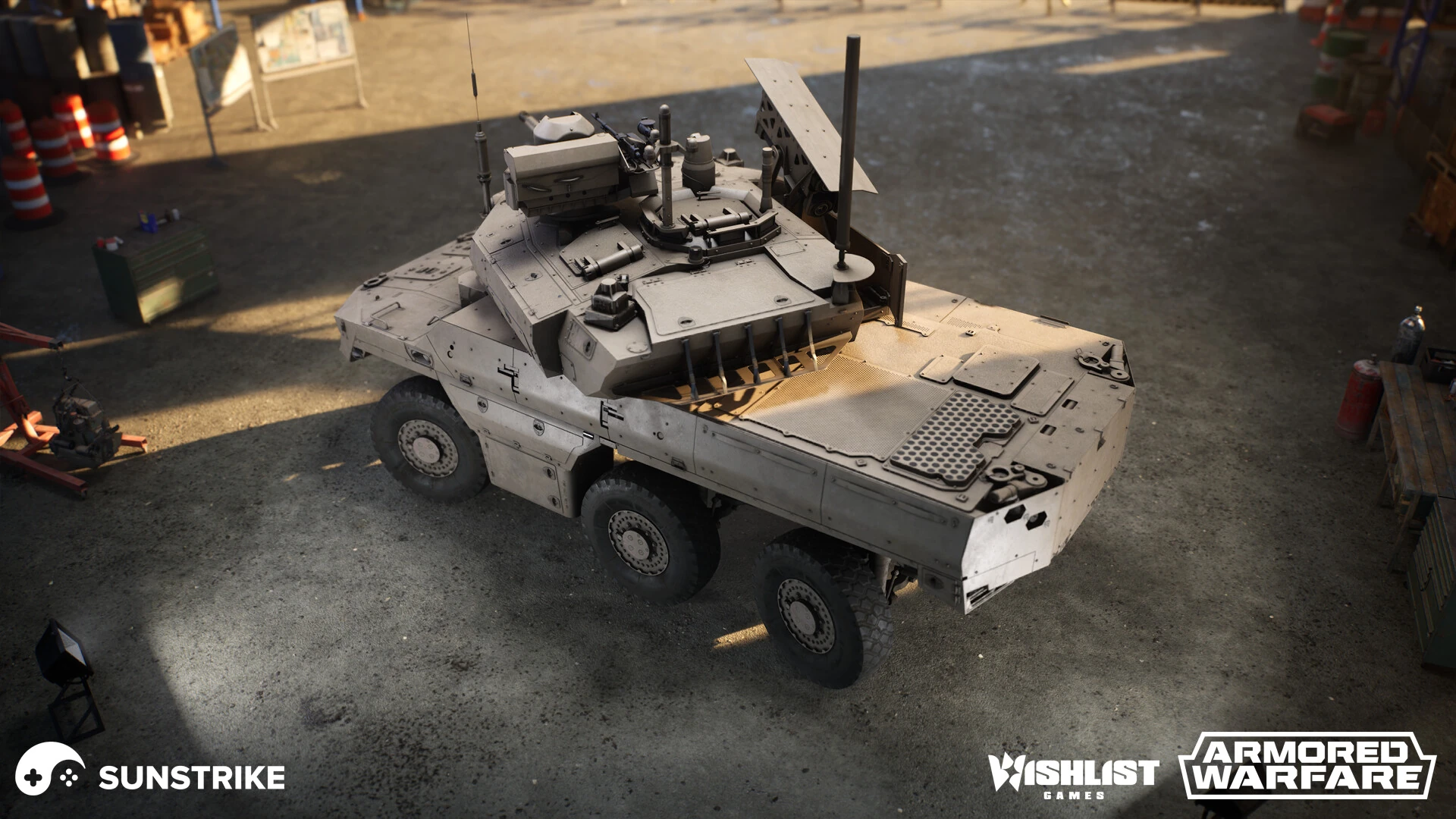 Production-ready prop for Wishlist: Armored Warfare