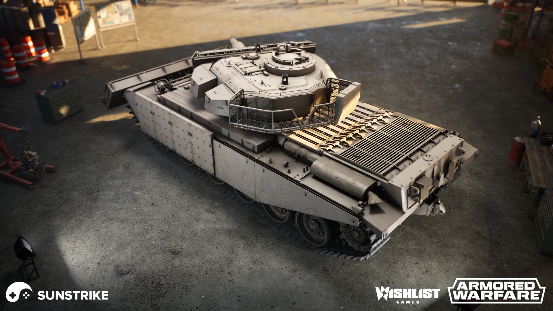 Realistic prop render for Wishlist: Armored Warfare