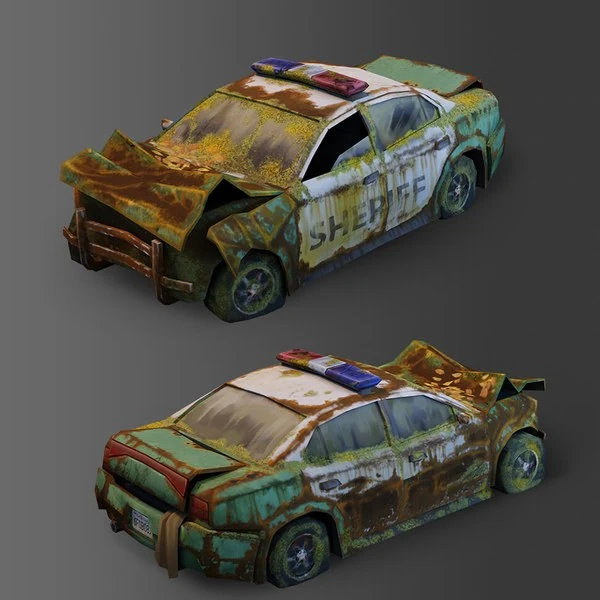 Post-apocalyptic props