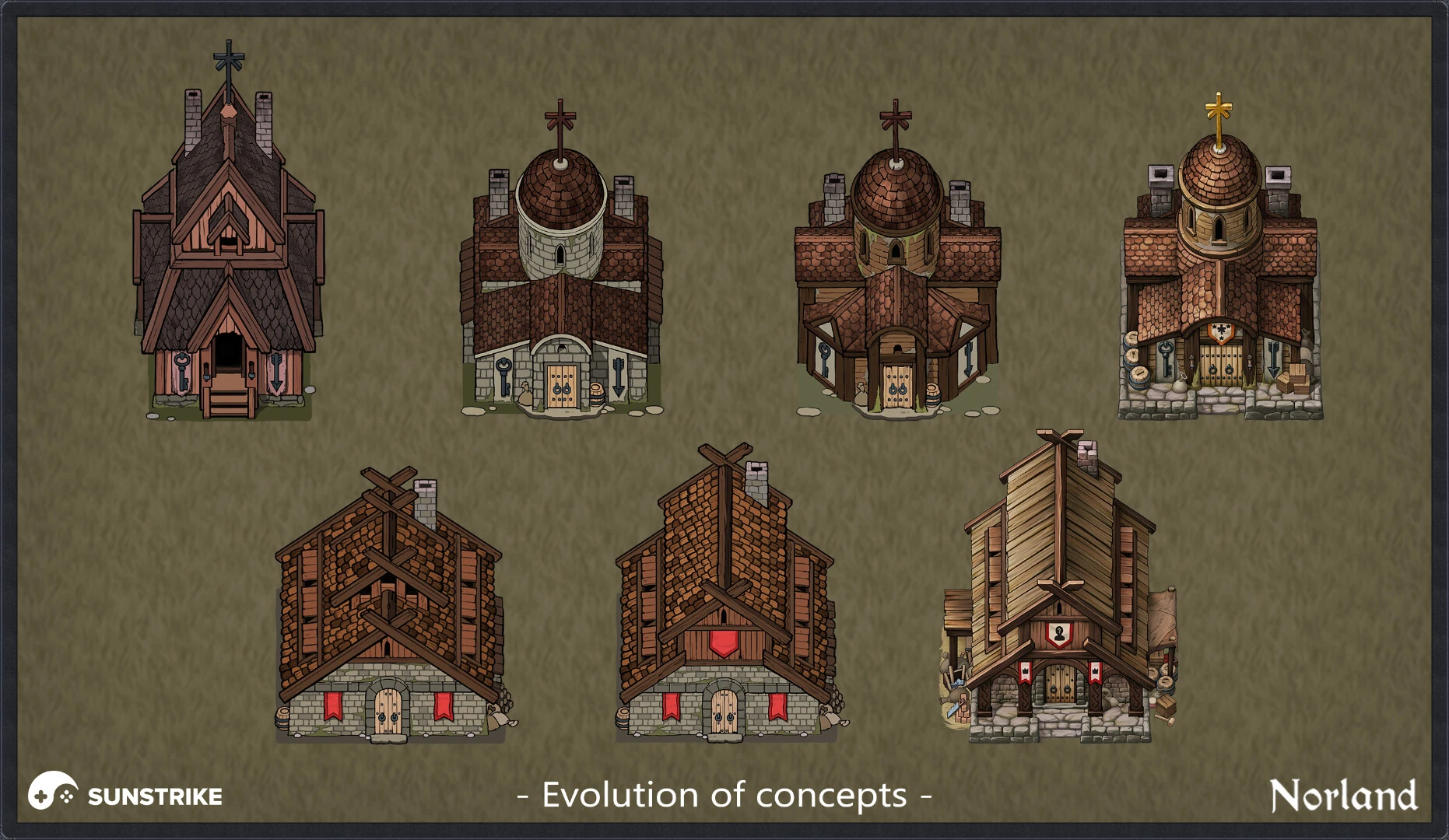 Isometric location design for Long Jaunt Studio: Norland