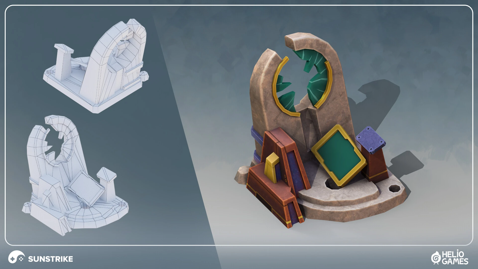 Isometric game level for Helio Games: Amikin Survival