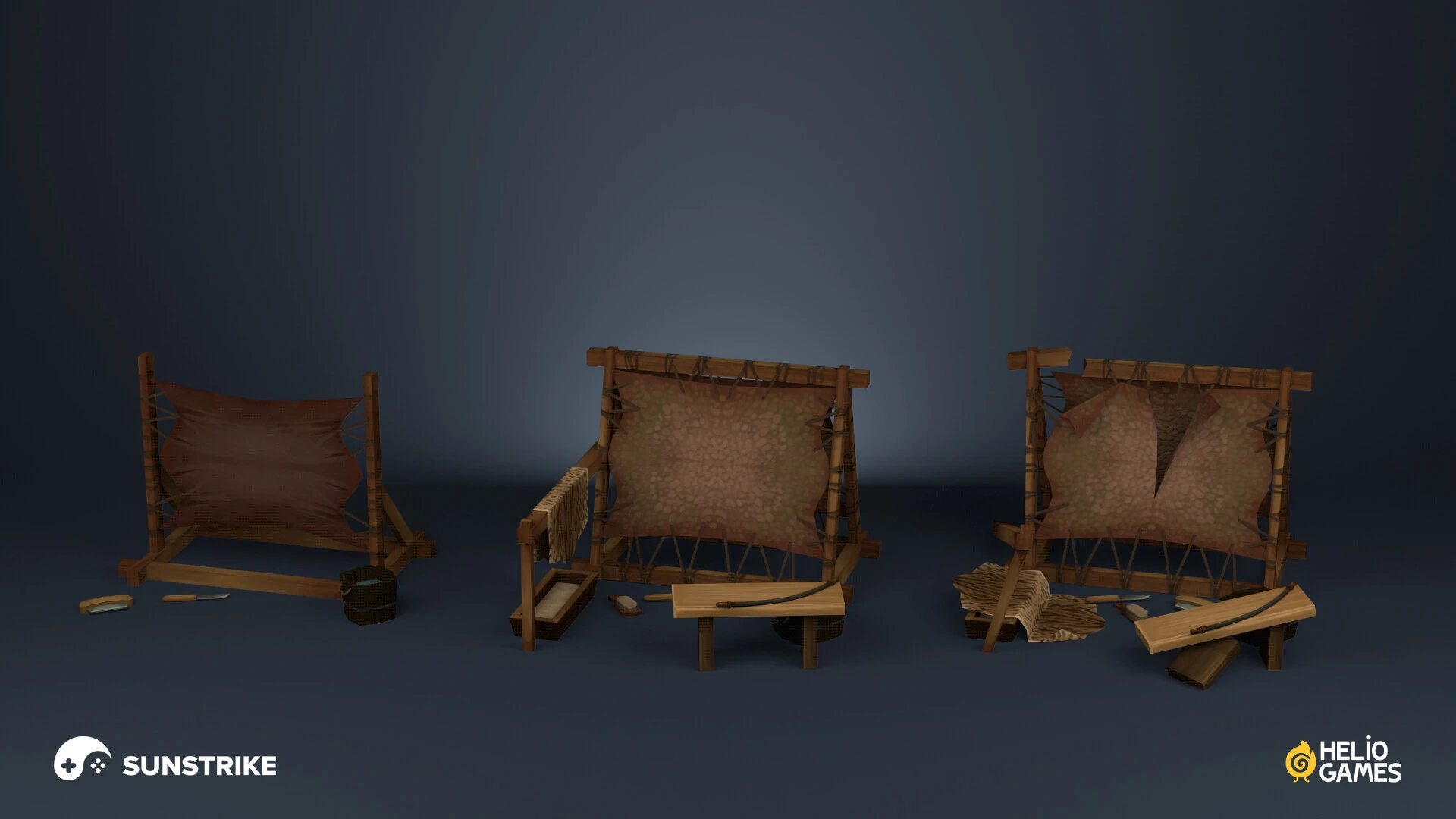 Isometric game level for Helio Games: Mutiny