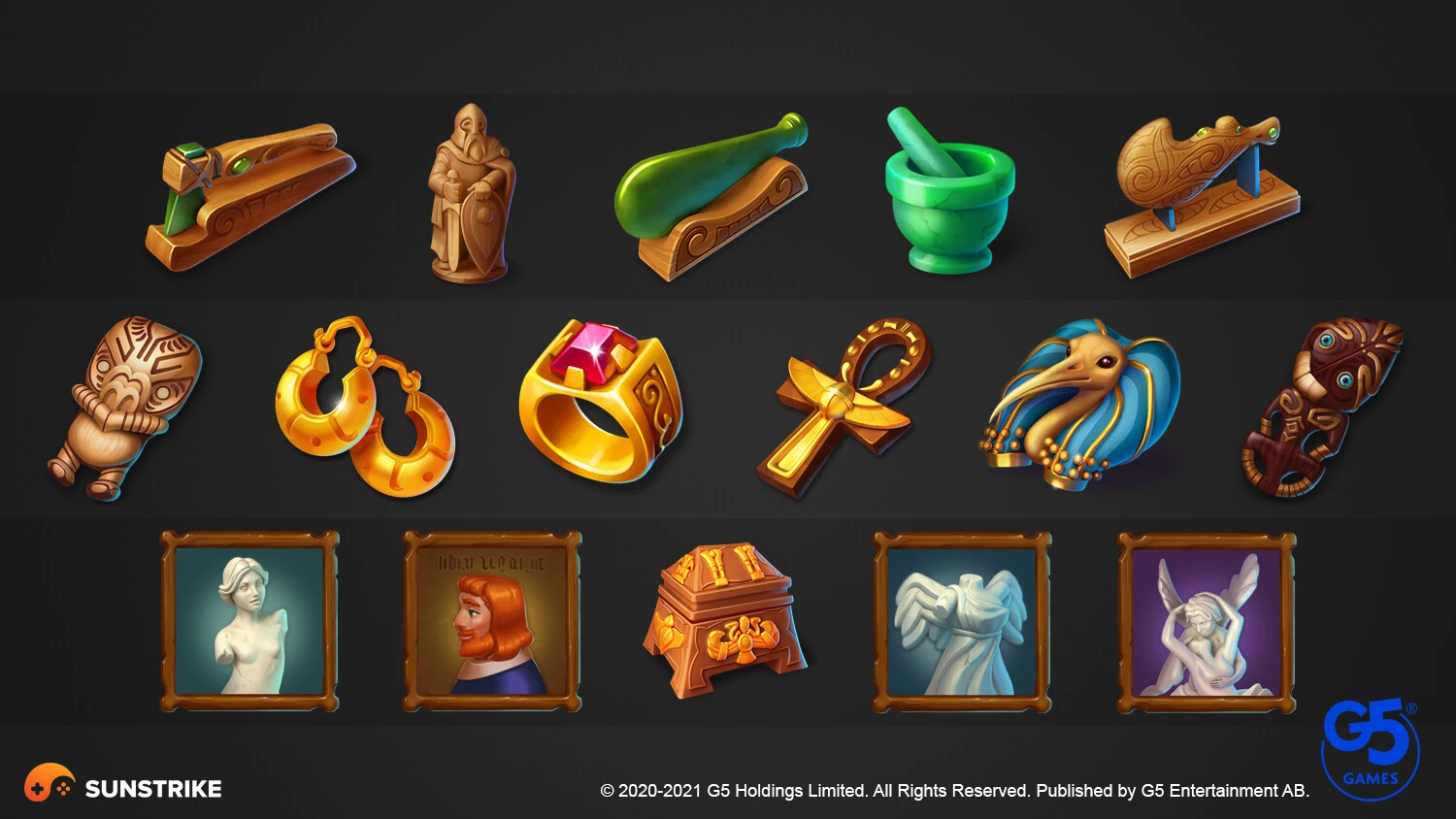 In-game UI screen from G5 Games: Mahjong Journey