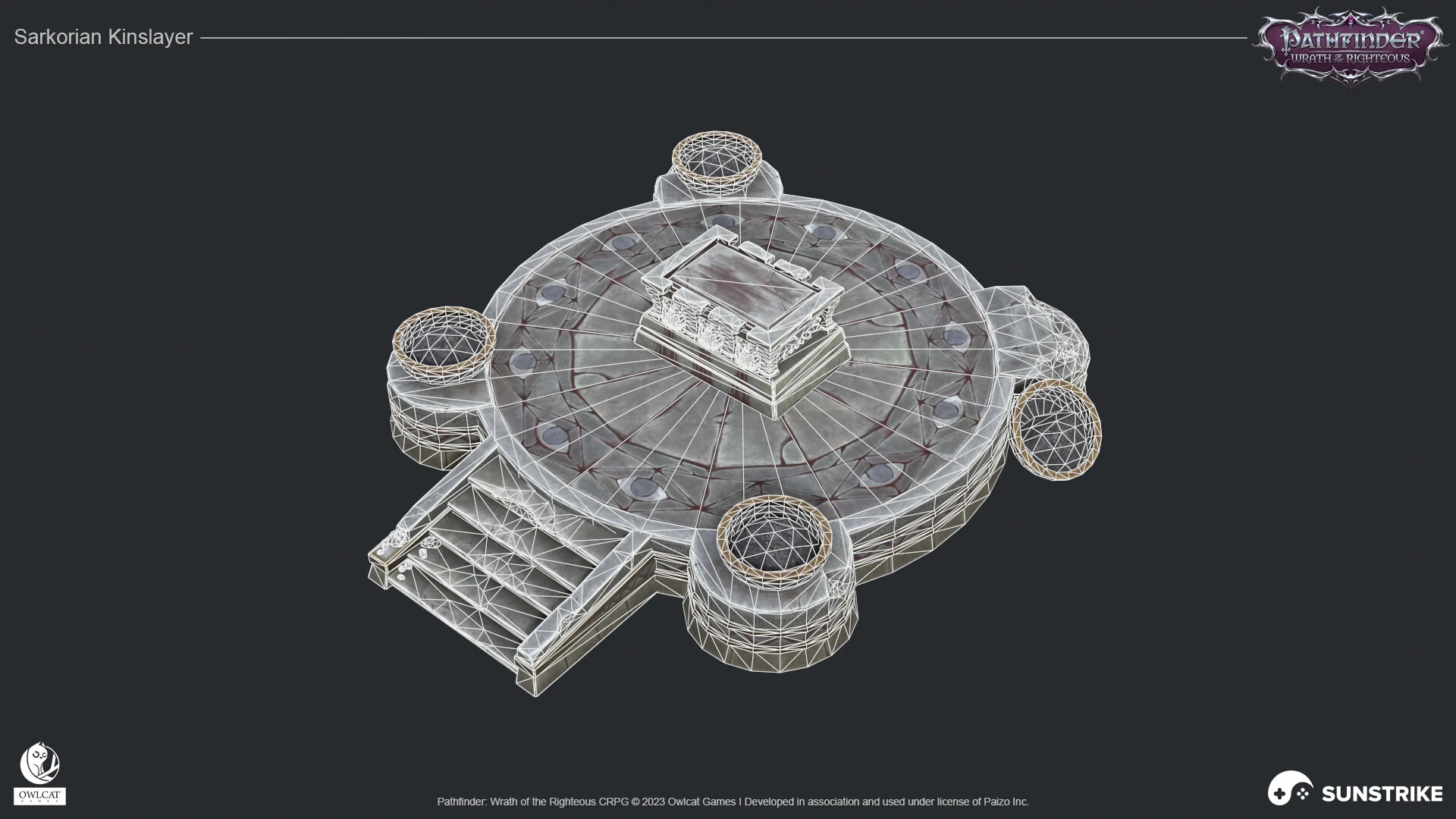 Isometric location design for Owlcat Games: Pathfinder
