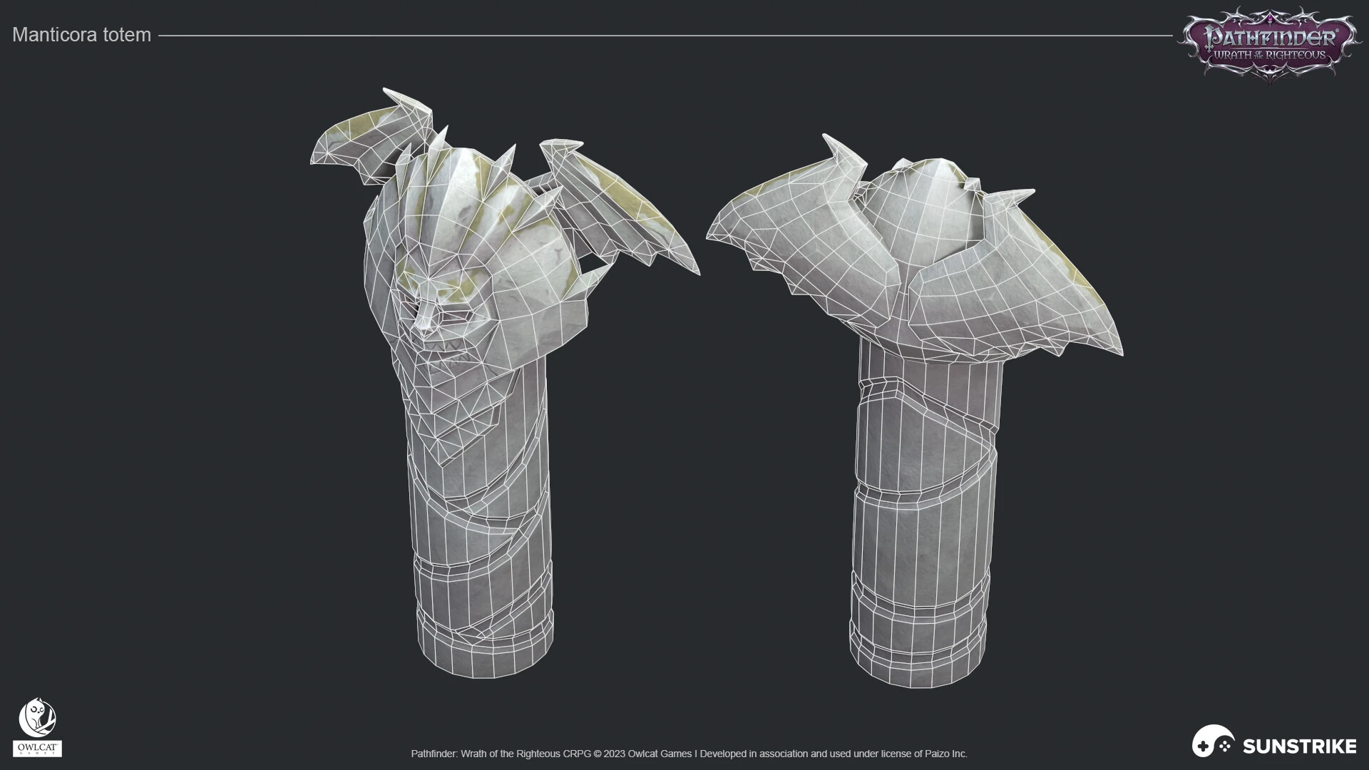 Isometric game level for Owlcat Games: Pathfinder