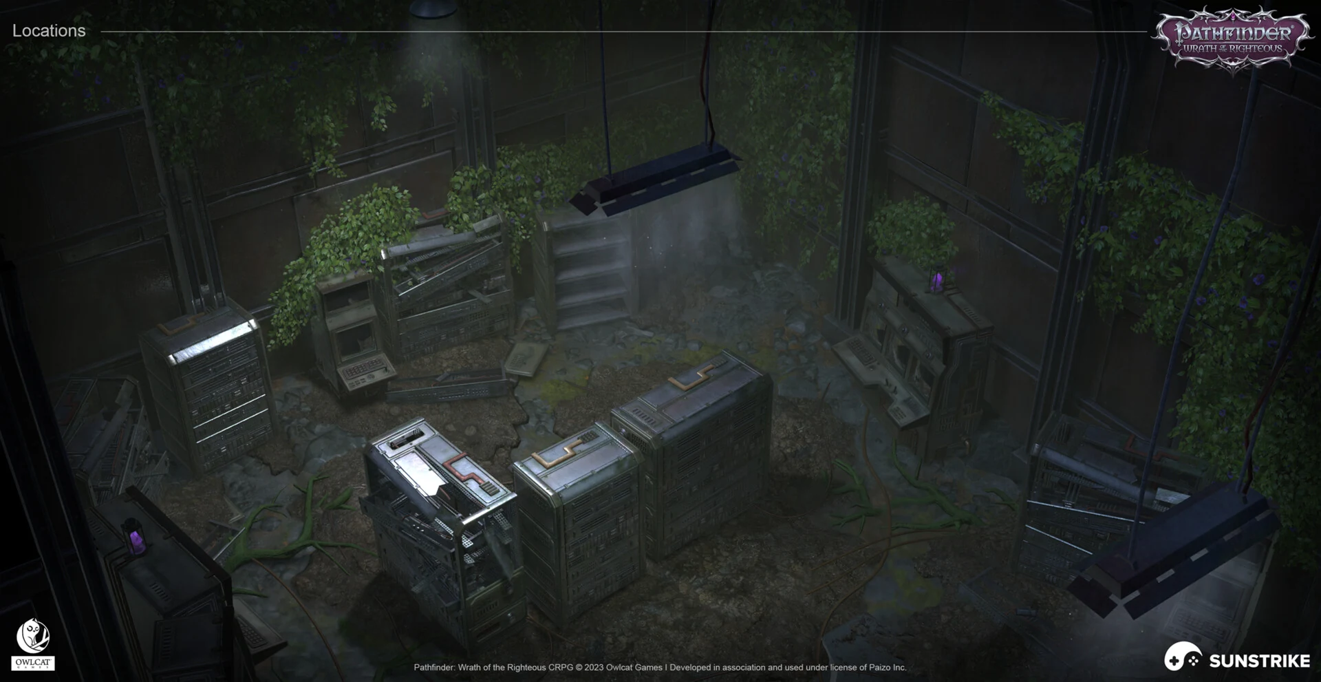 Isometric environment art for Owlcat Games: Pathfinder