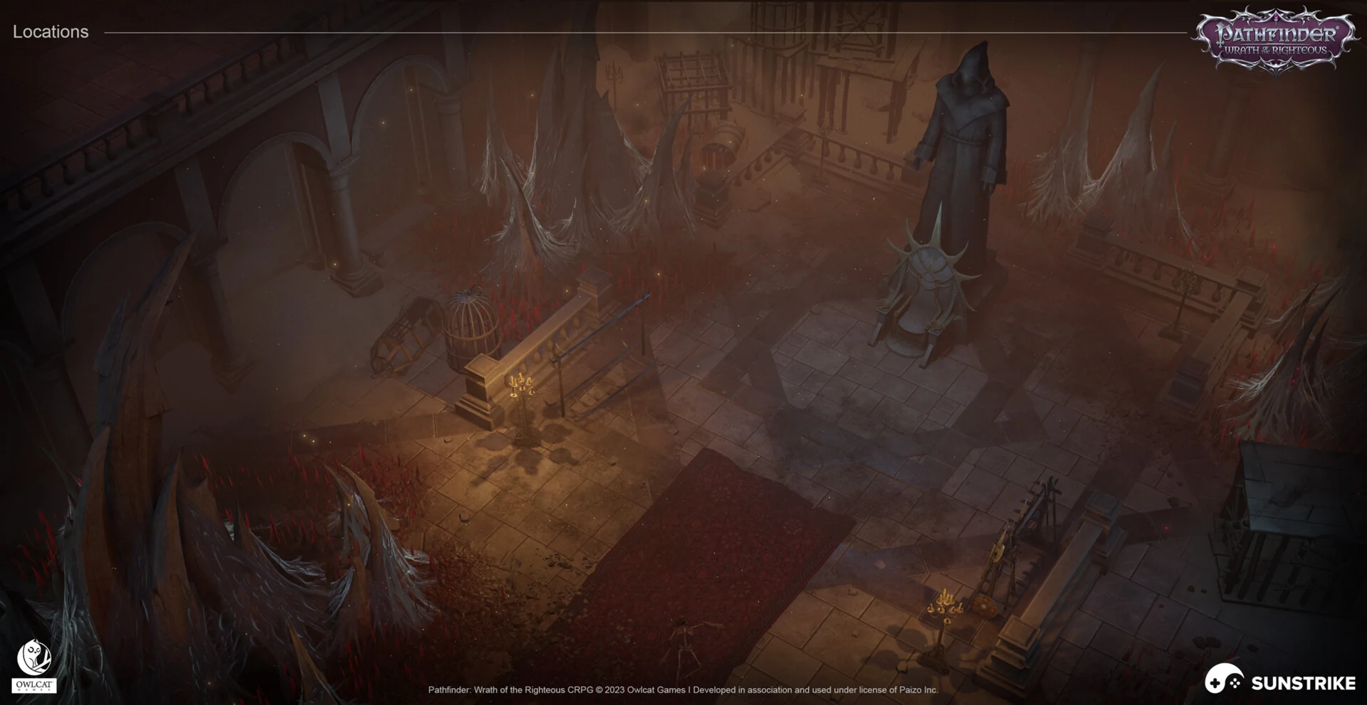 Isometric environment art for Owlcat Games: Pathfinder