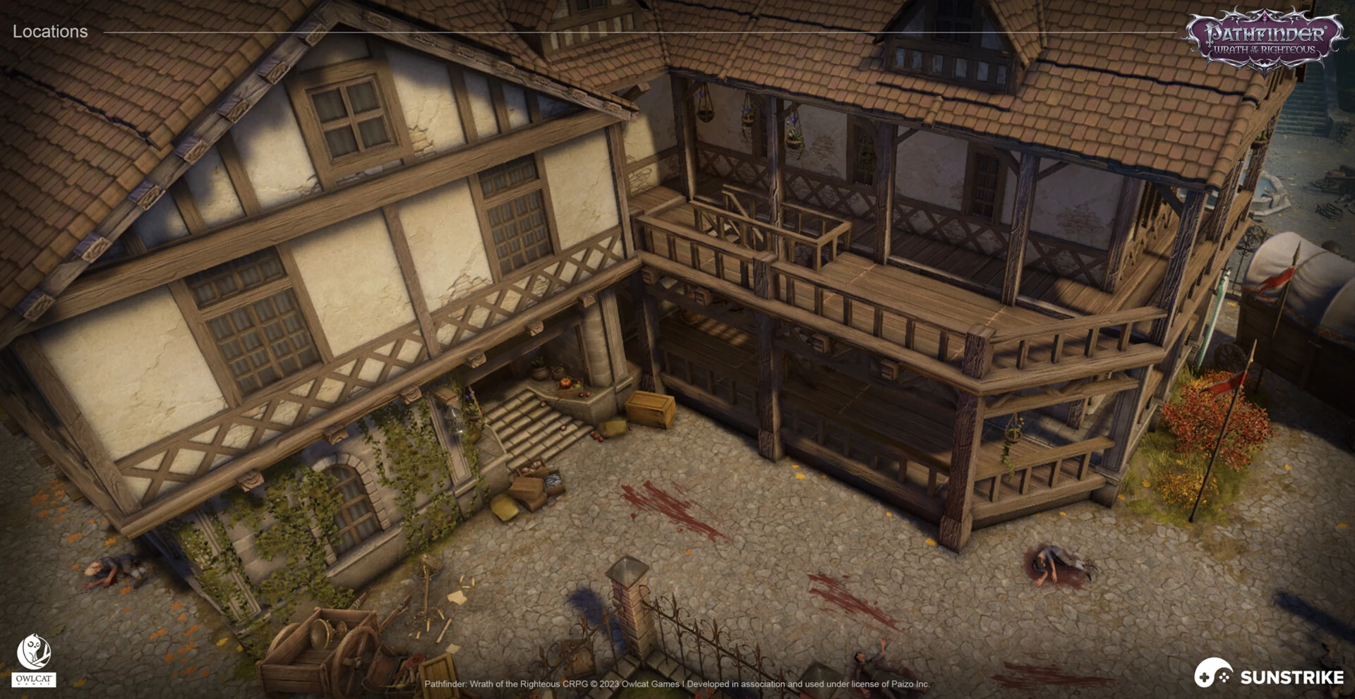Isometric environment art for Owlcat Games: Pathfinder