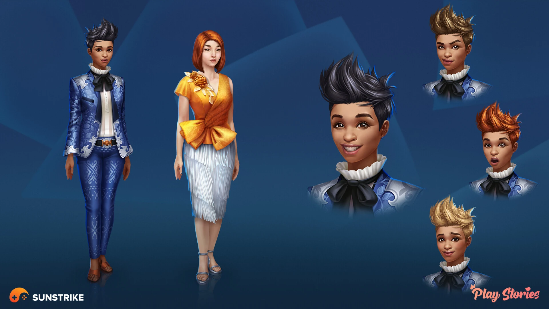 Character render for Media Solutions: Play Stories