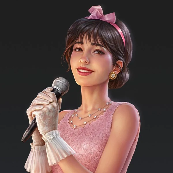 Character Masako - stylized 2D game characters