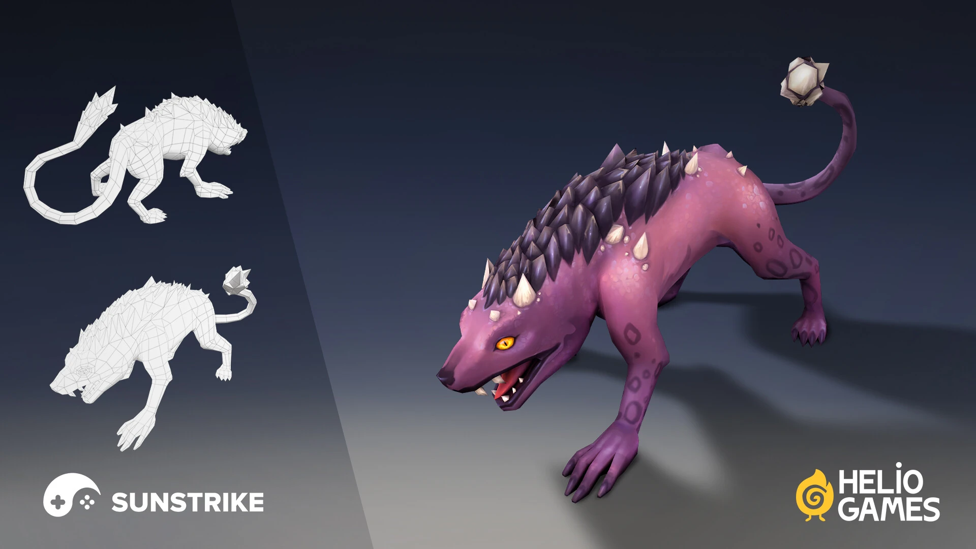 Stylized character design for Helio Games: Mutiny