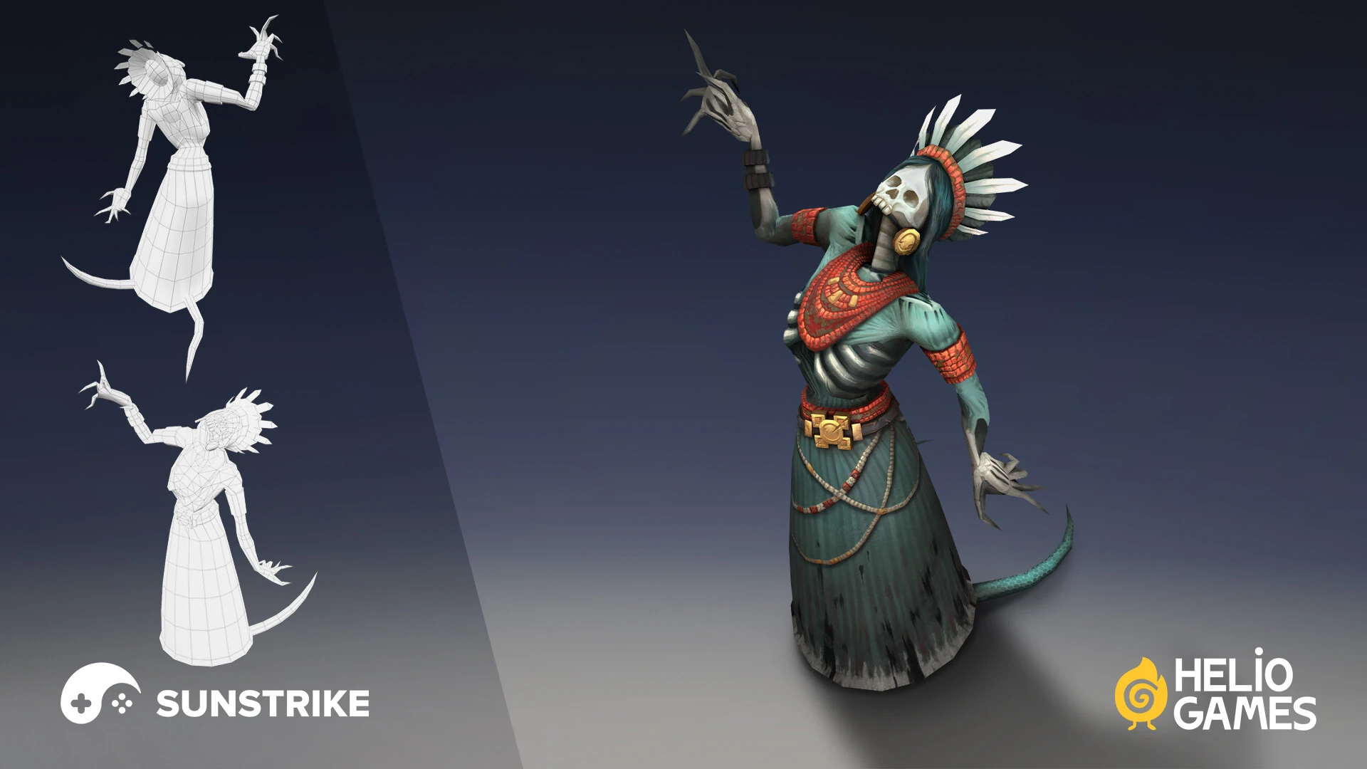 Game character art from Helio Games: Mutiny