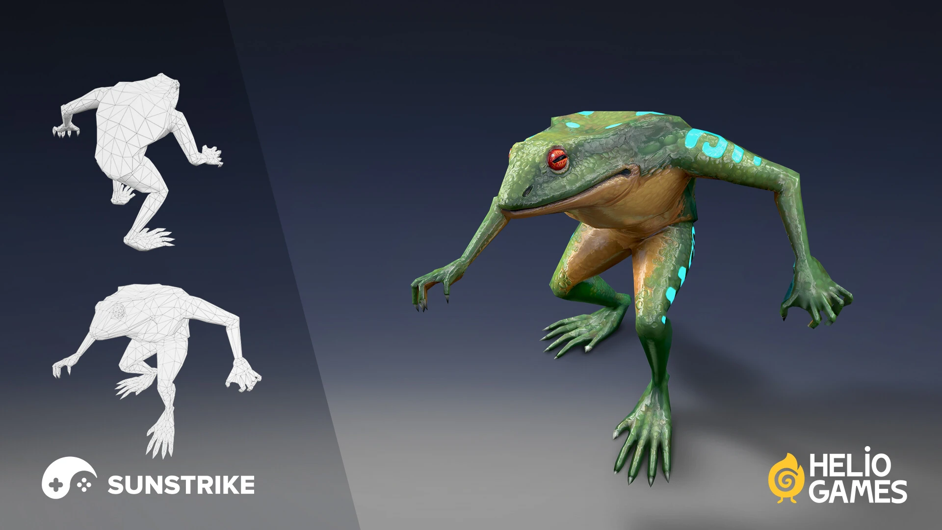 Character render for Helio Games: Mutiny