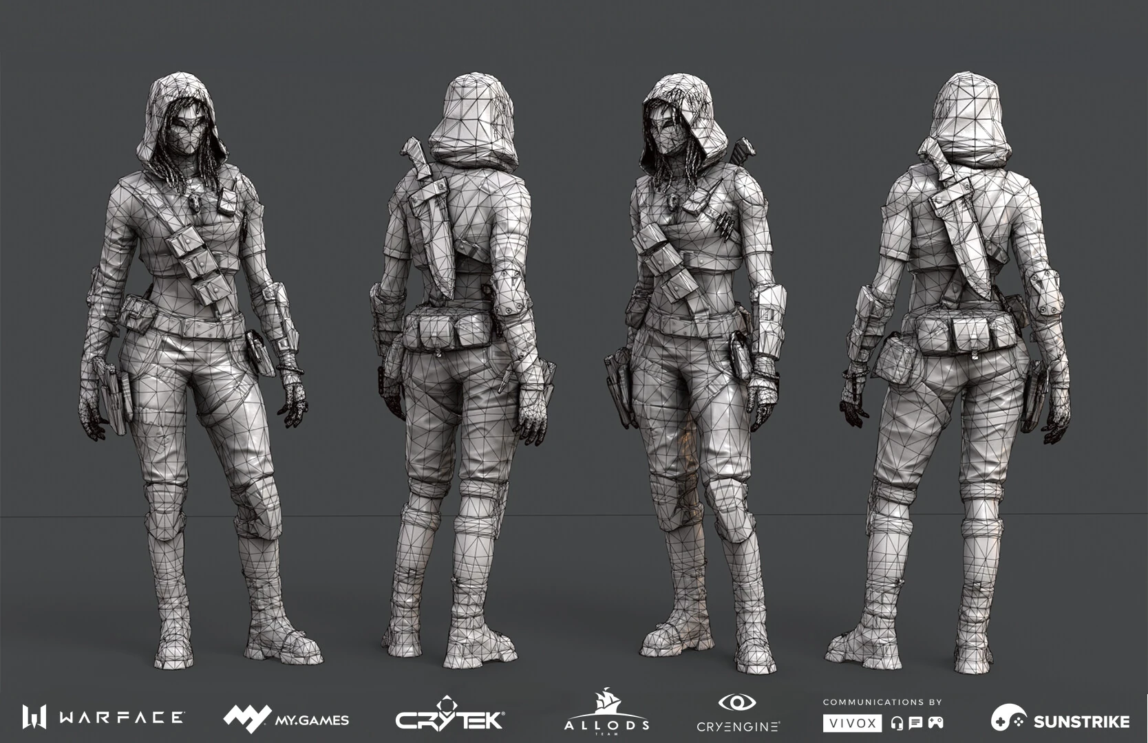 Game character art from Astrum: Warface