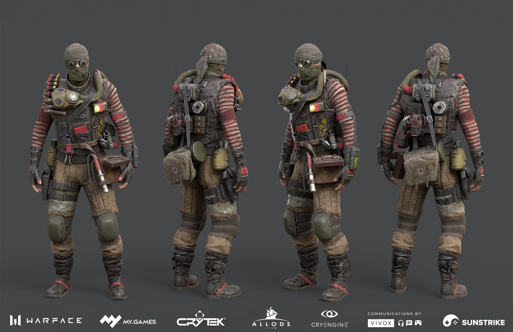 Character render for Astrum: Warface