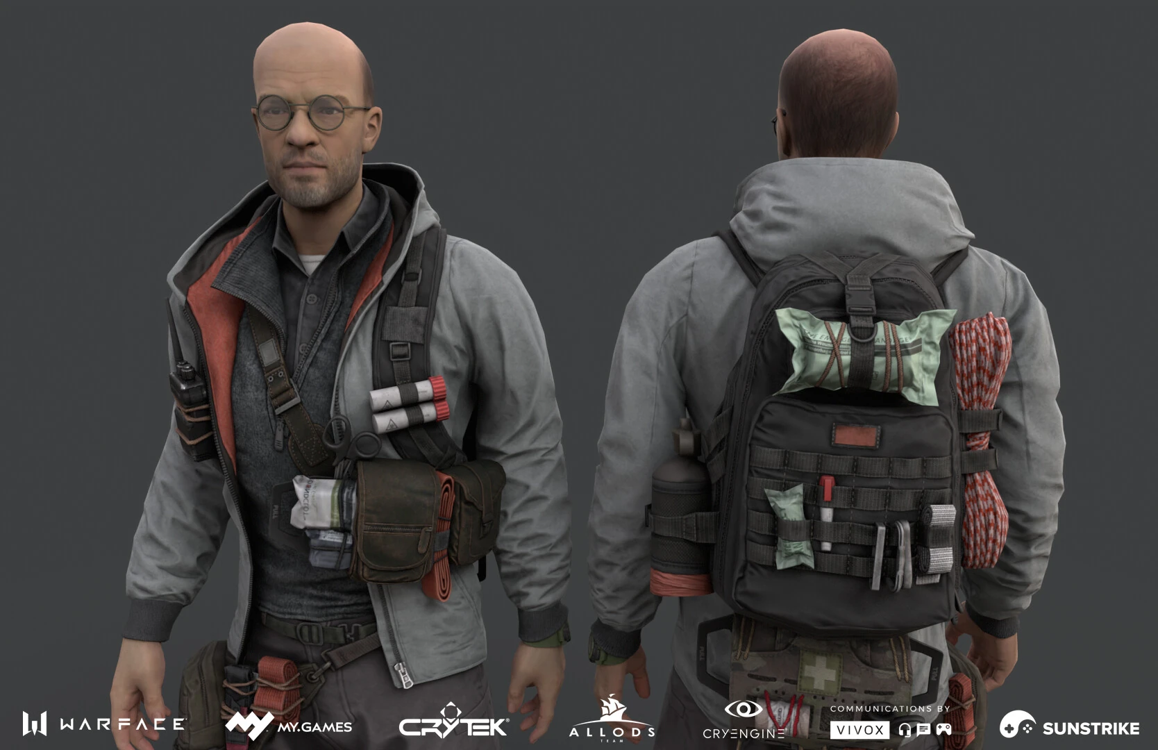 3D character production for Astrum: Warface