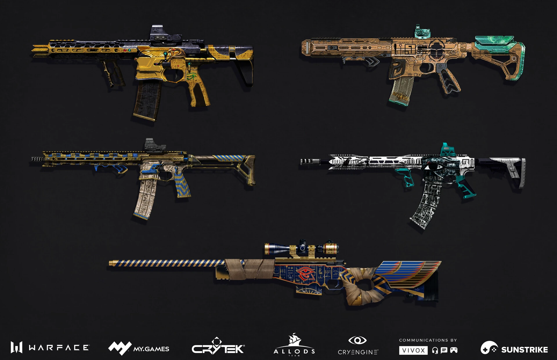 2D character production for Astrum: Warface