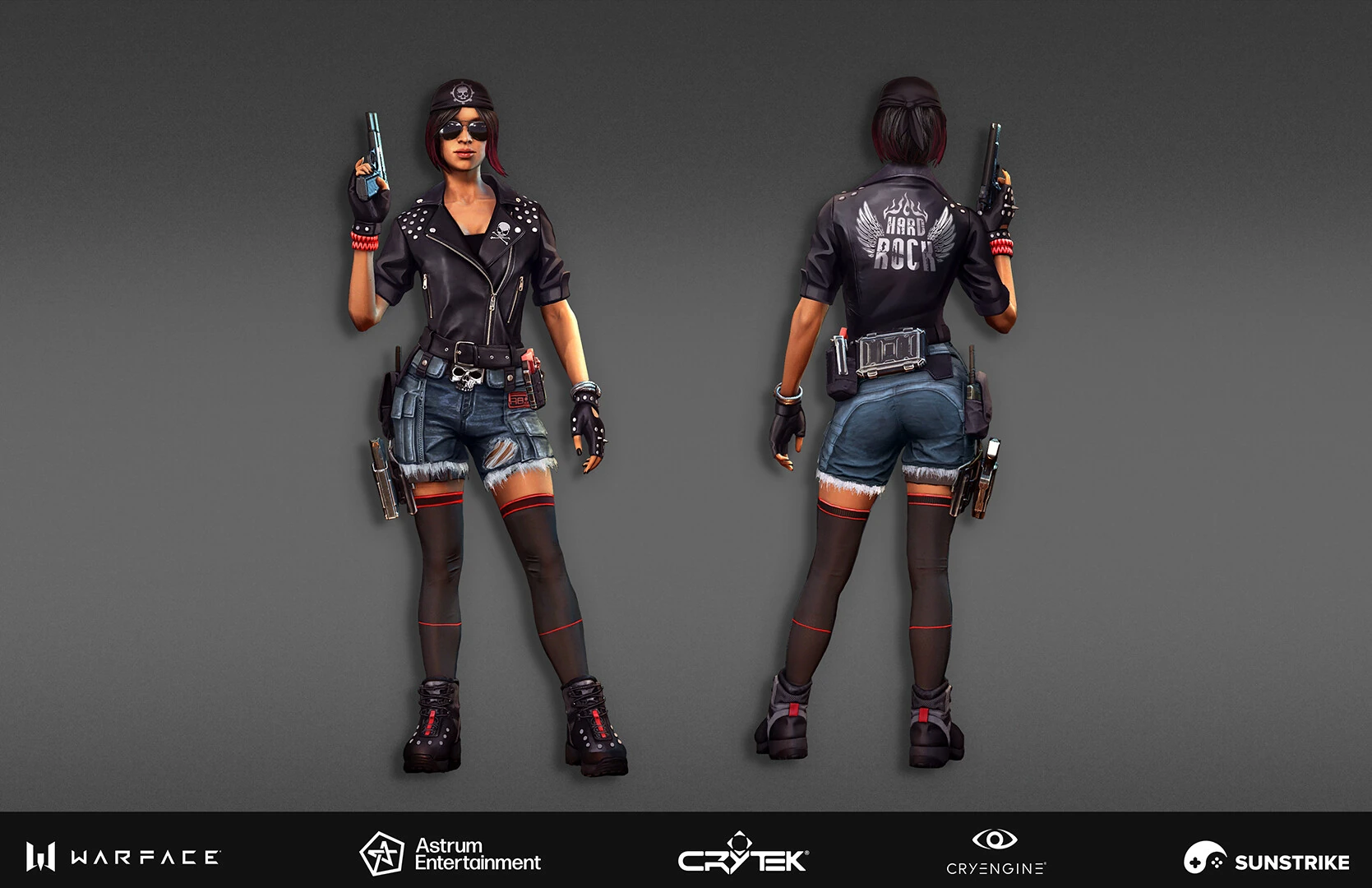 Hero character from Astrum: Warface